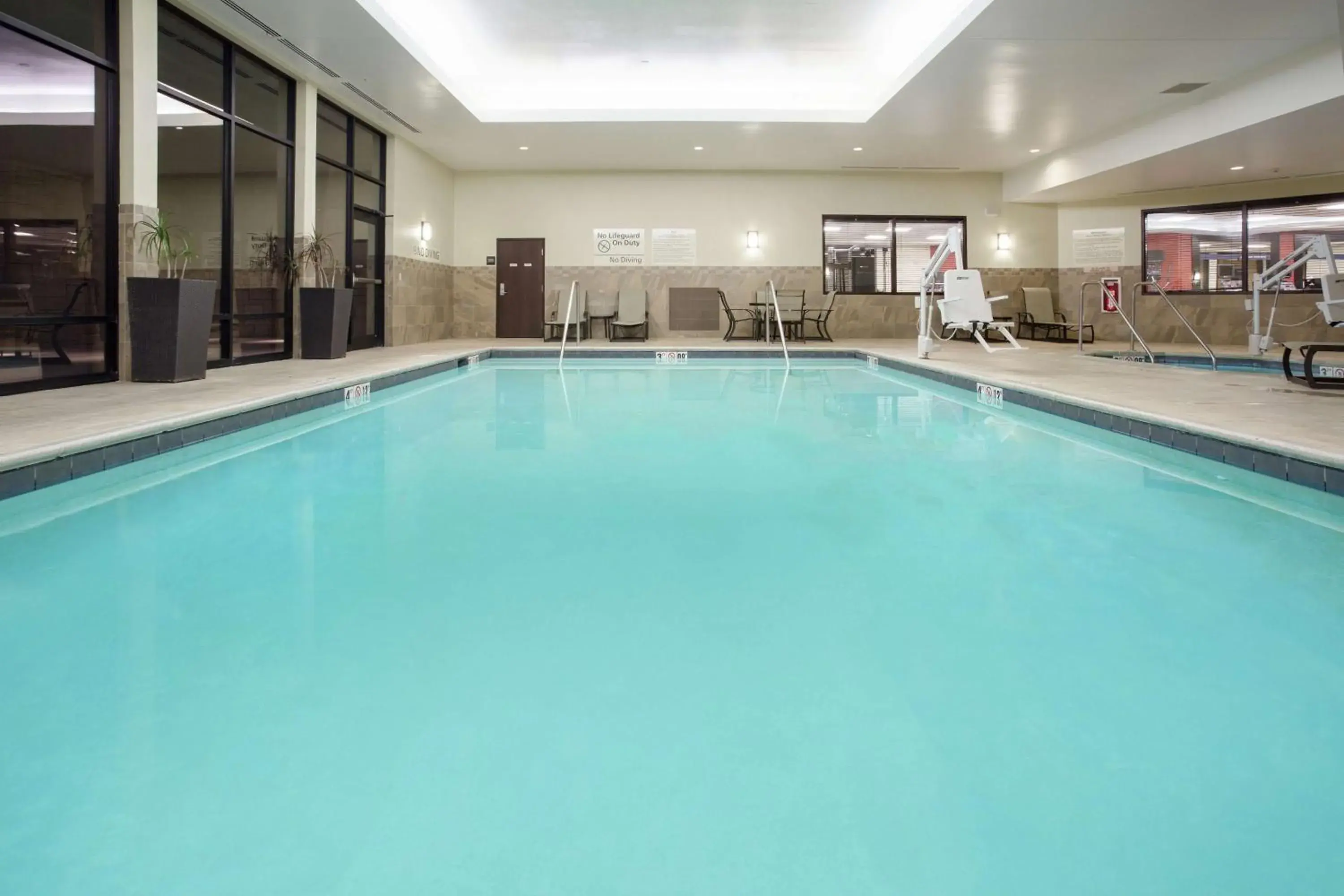 Pool view in Hampton Inn & Suites I-35/Mulvane Pool view in Hampton Inn & Suites I-35/Mulvane