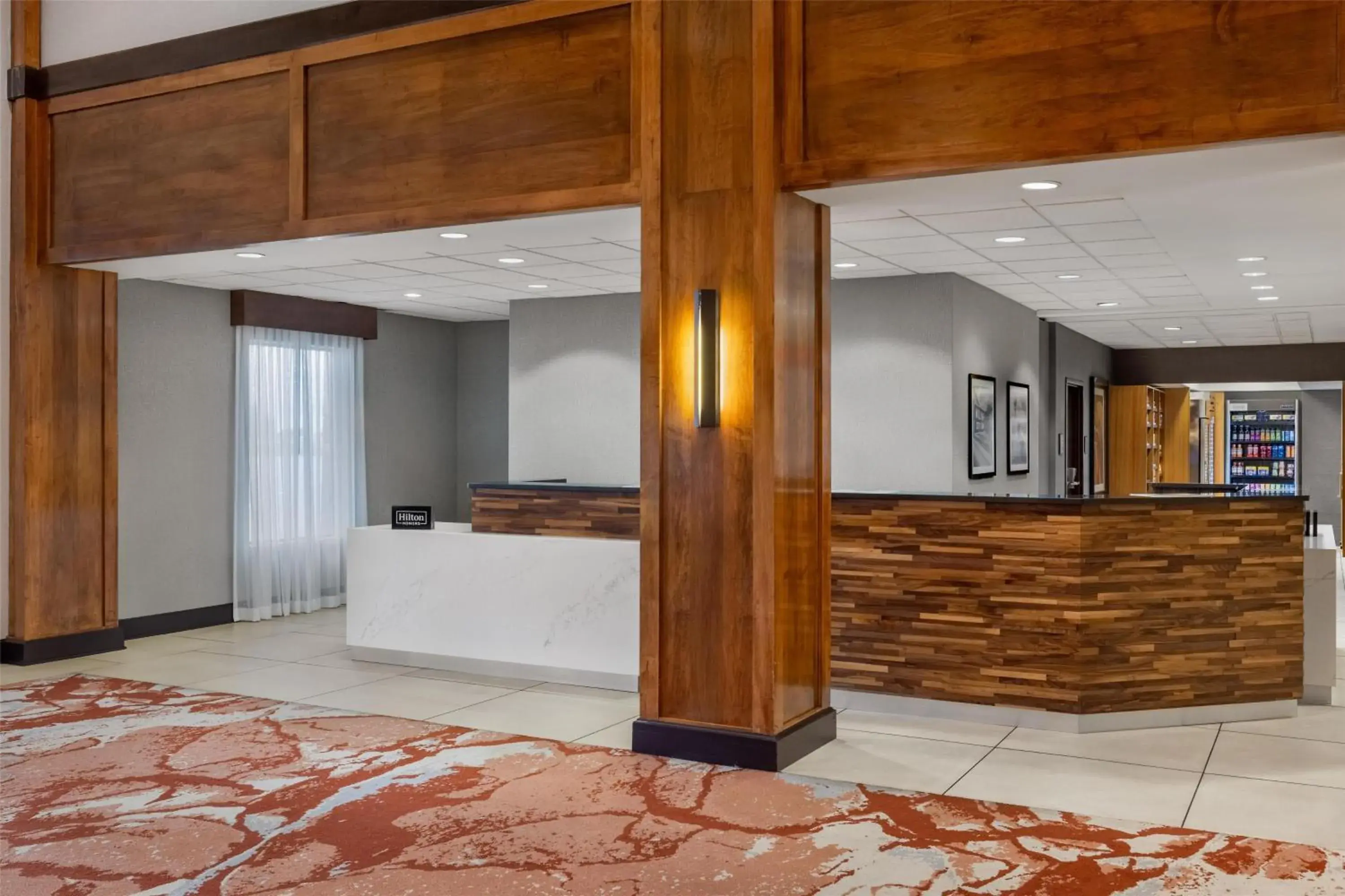 Lobby or reception in Hampton Inn & Suites I-35/Mulvane Lobby or reception in Hampton Inn & Suites I-35/Mulvane