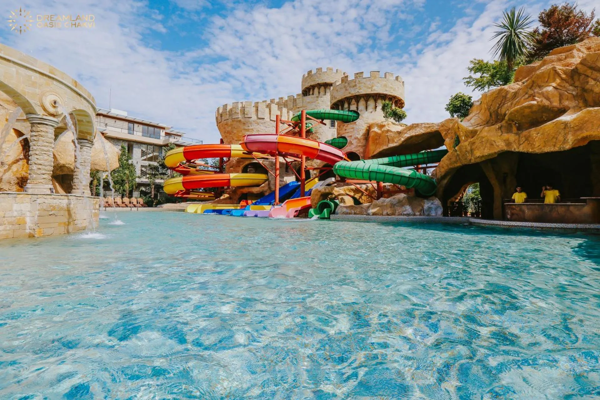 Aqua park in Dreamland Oasis Aparthotel