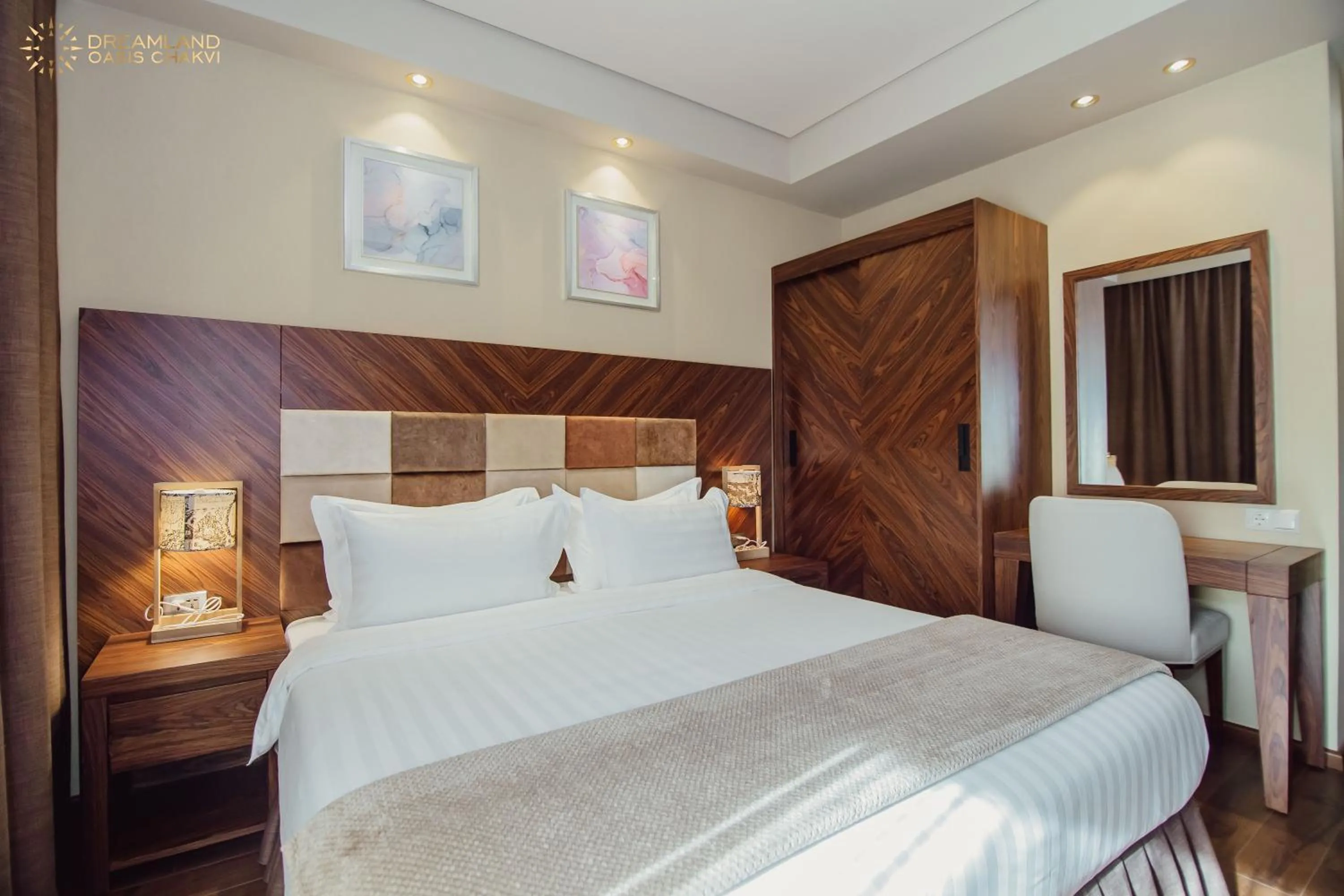 Bed in Dreamland Oasis Aparthotel