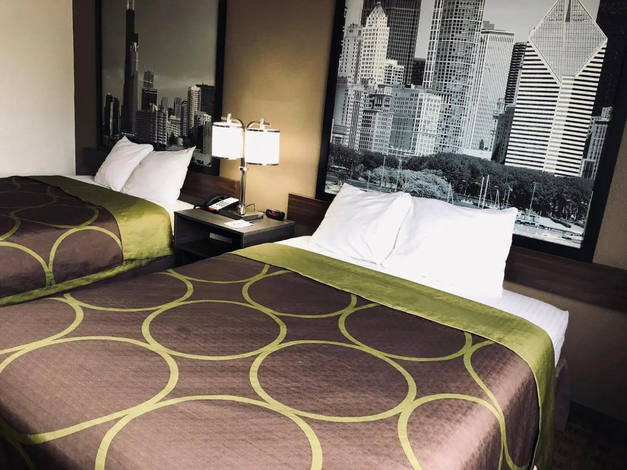 Bedroom, Bed in Super 8 by Wyndham Peru Starved Rock State Park Bedroom, Bed in Super 8 by Wyndham Peru Starved Rock State Park