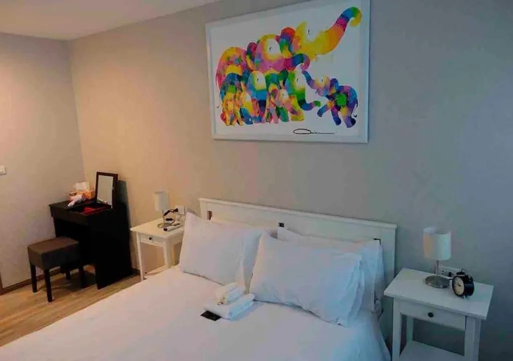 Bed in NaiYang beach Title Residencies by My Home Phuket