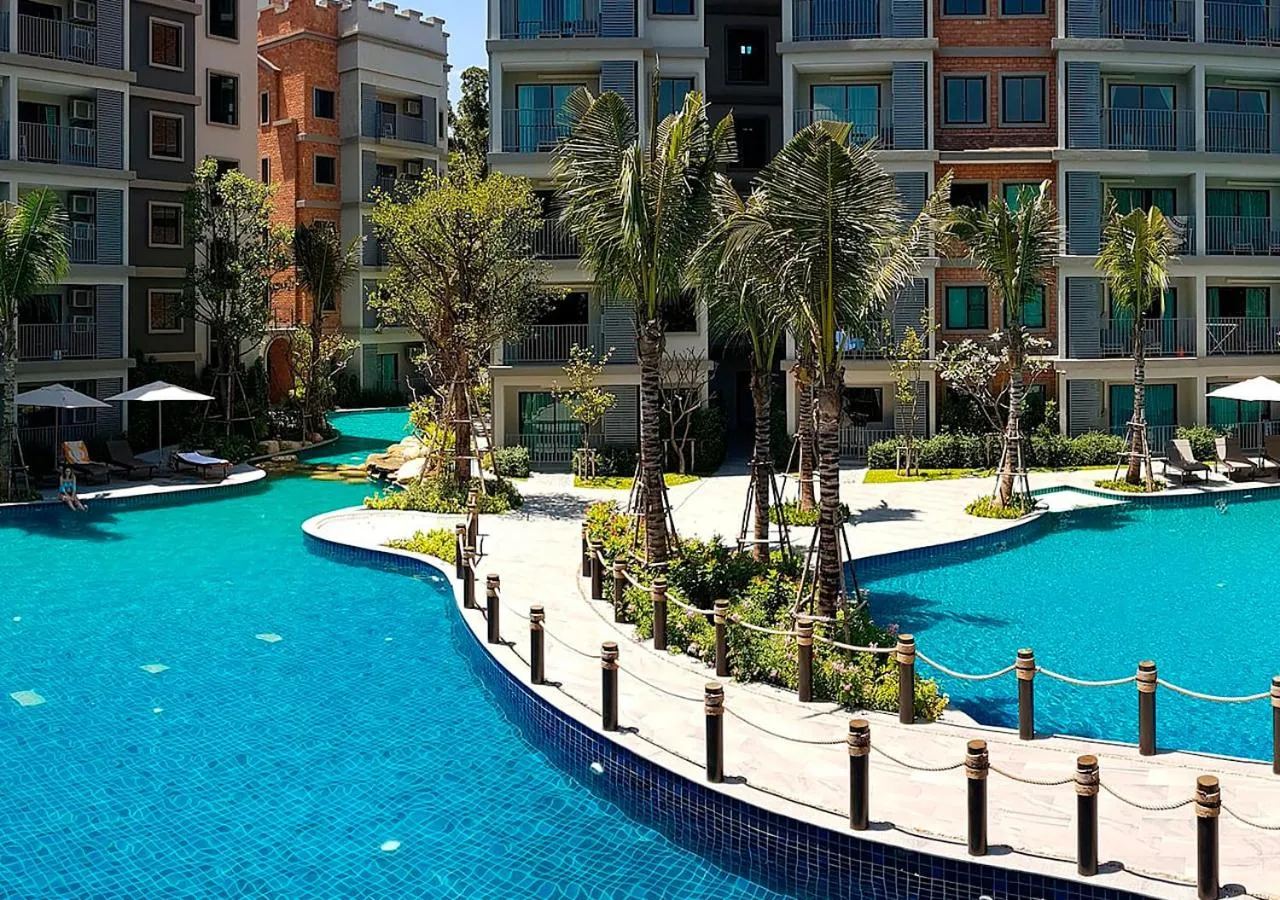 Pool view in NaiYang beach Title Residencies by My Home Phuket