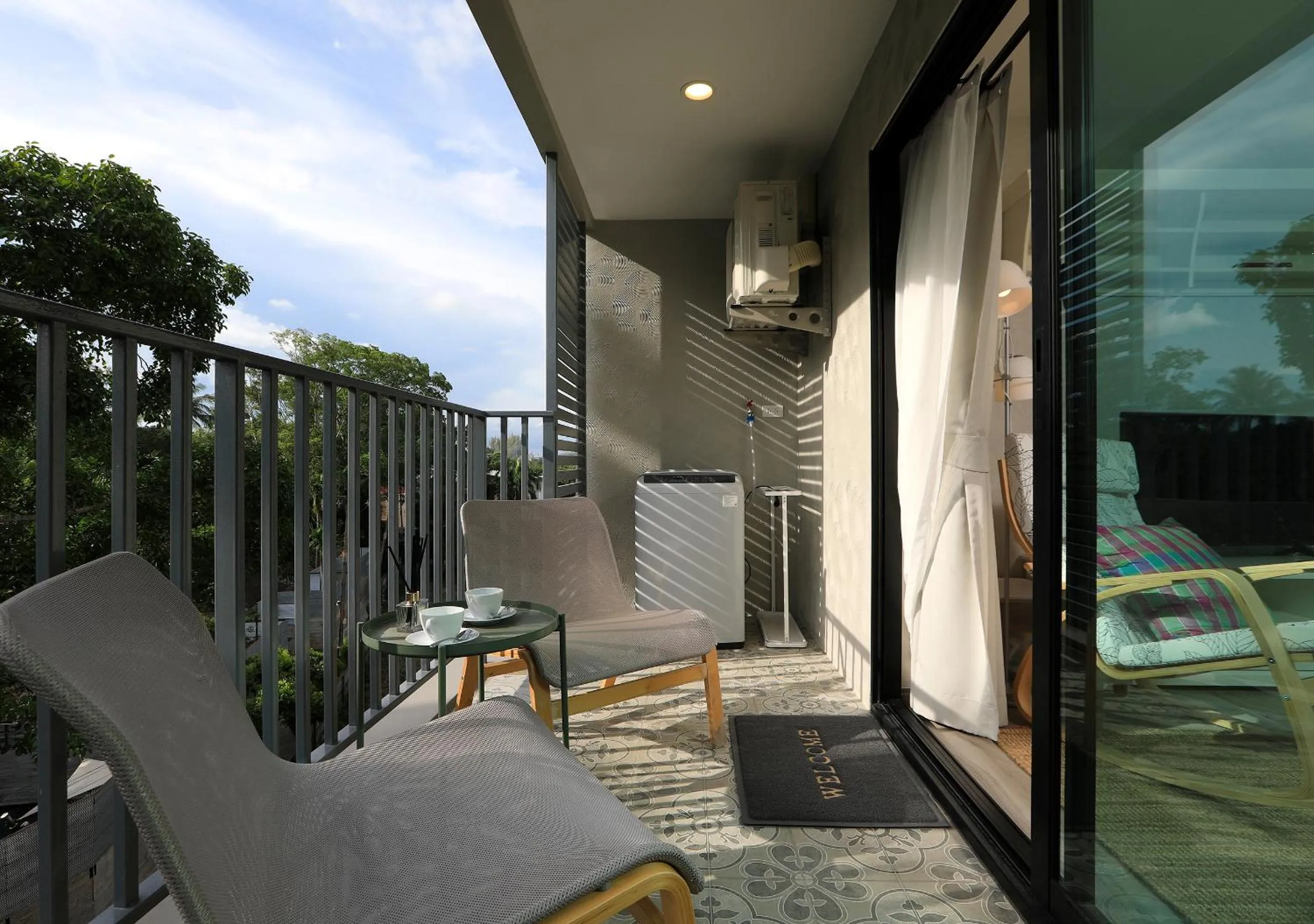 Balcony/Terrace in NaiYang beach Title Residencies by My Home Phuket