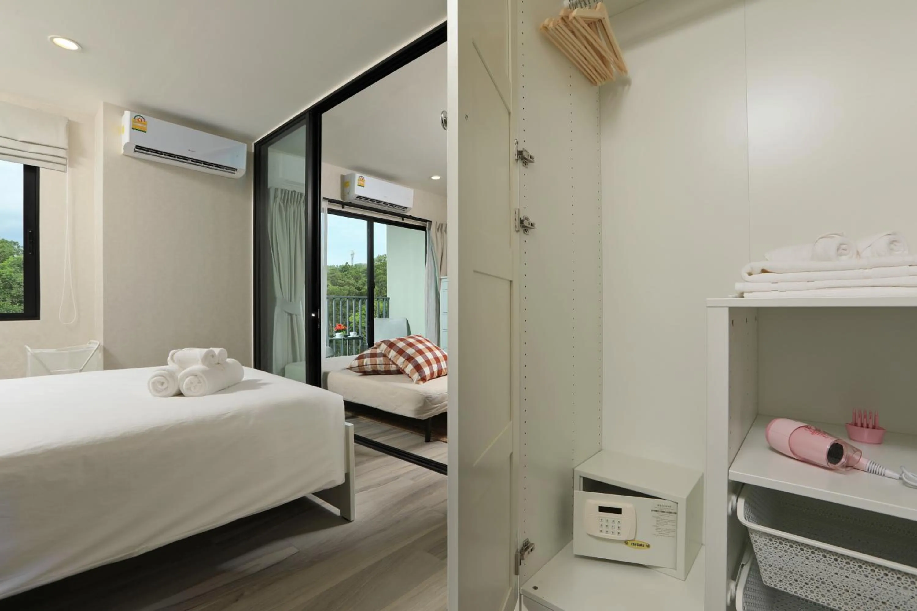 Photo of the whole room, Bed in NaiYang beach Title Residencies by My Home Phuket