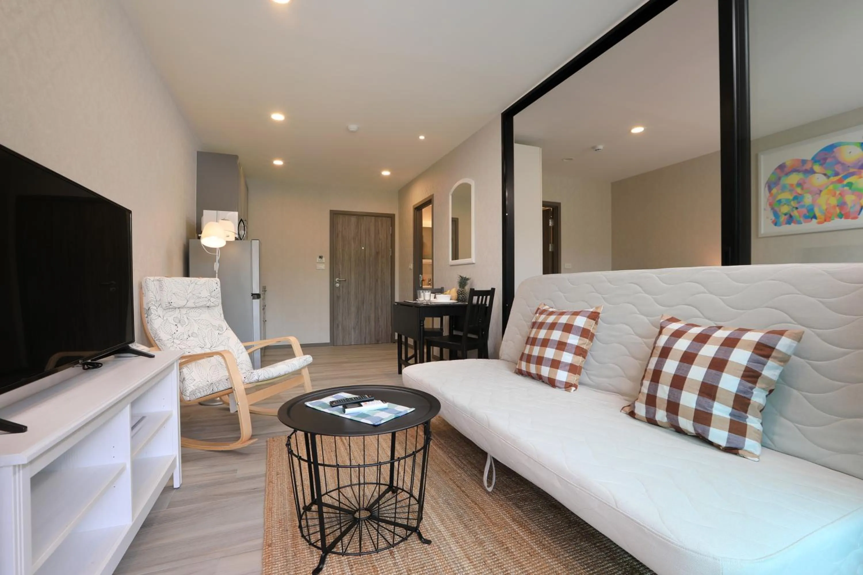 TV and multimedia in NaiYang beach Title Residencies by My Home Phuket