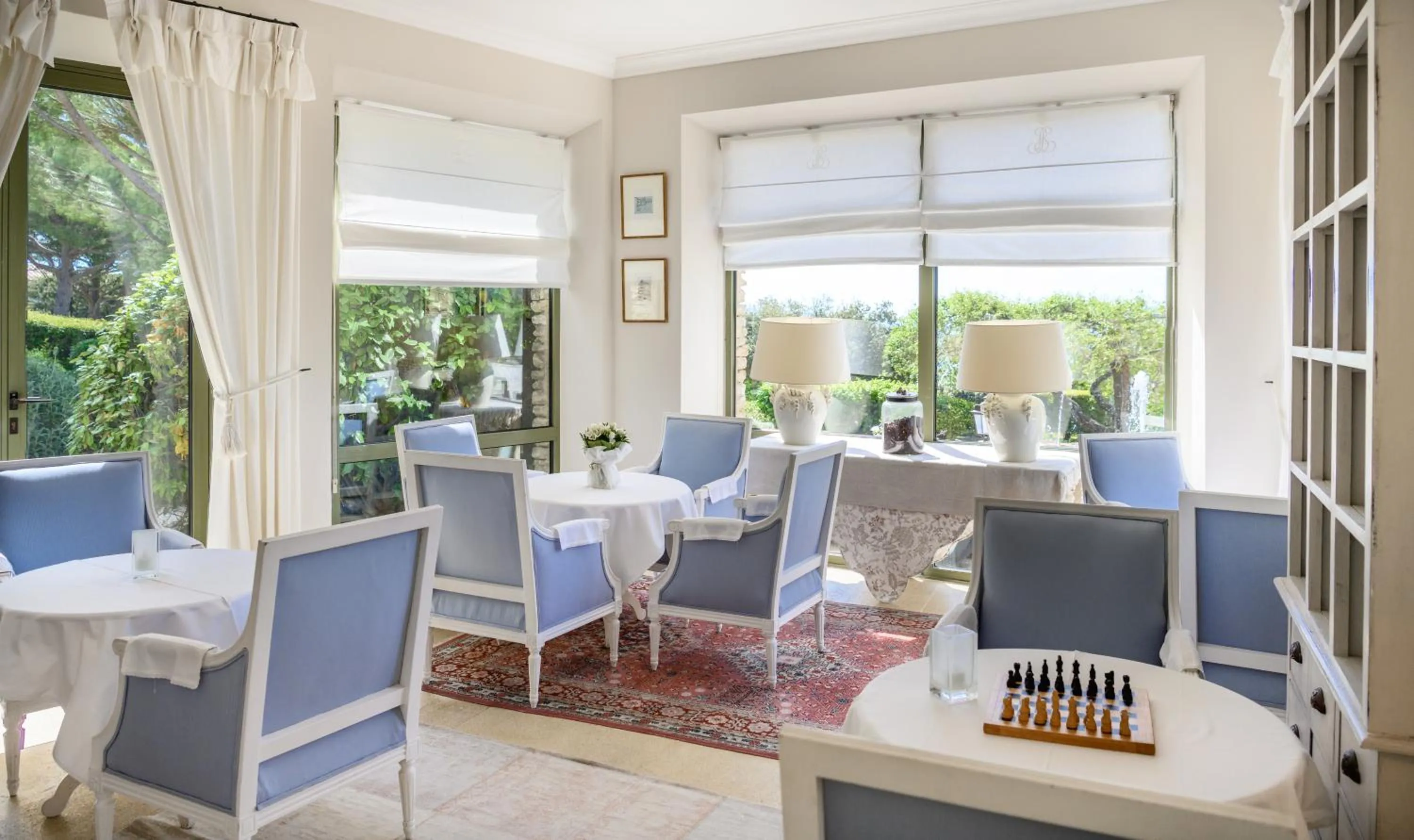 Library in Hotel Les Bories & Spa