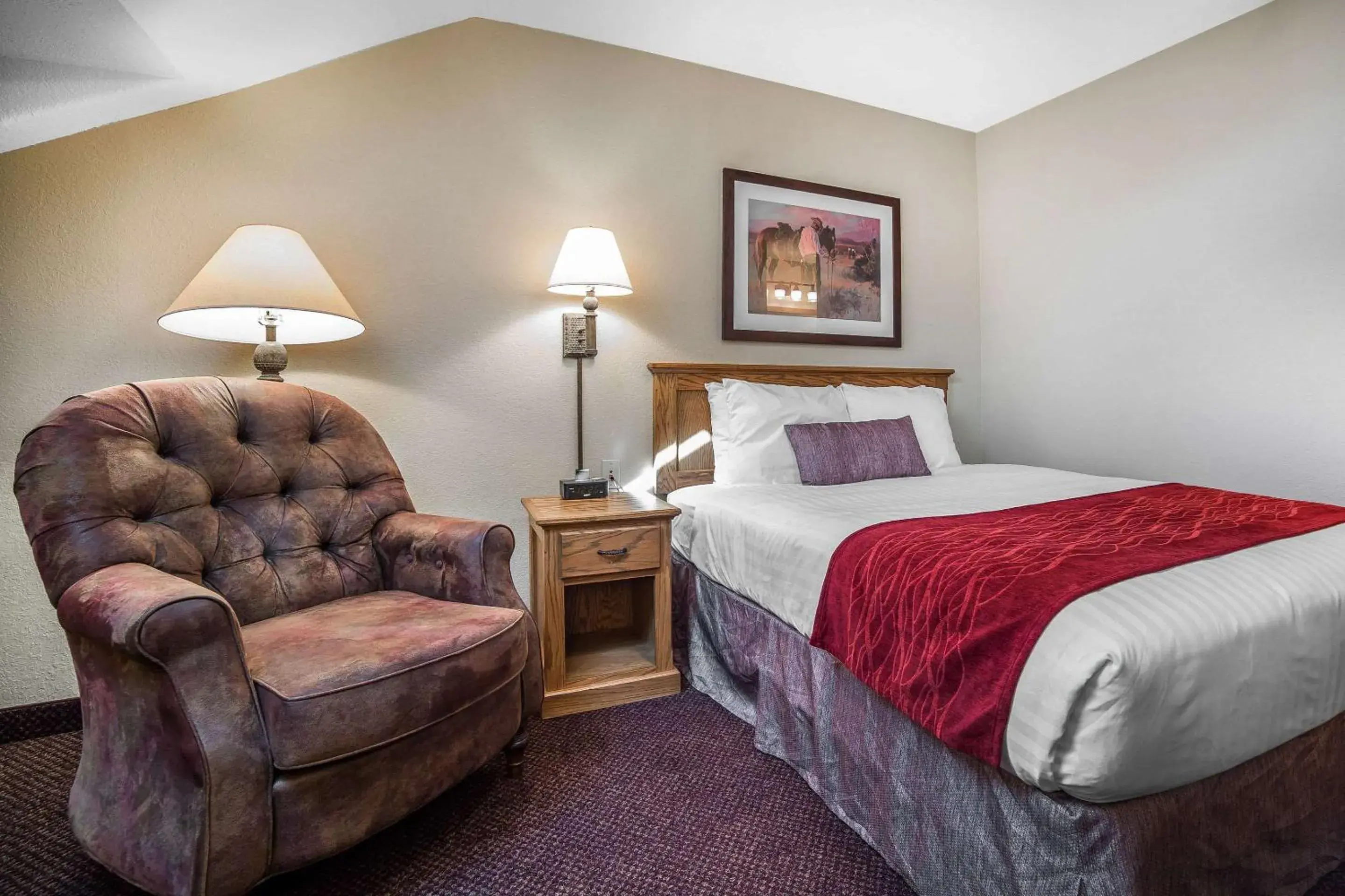 Bedroom, Bed in K Bar S Lodge, an Ascend Collection Hotel Bedroom, Bed in K Bar S Lodge, an Ascend Collection Hotel