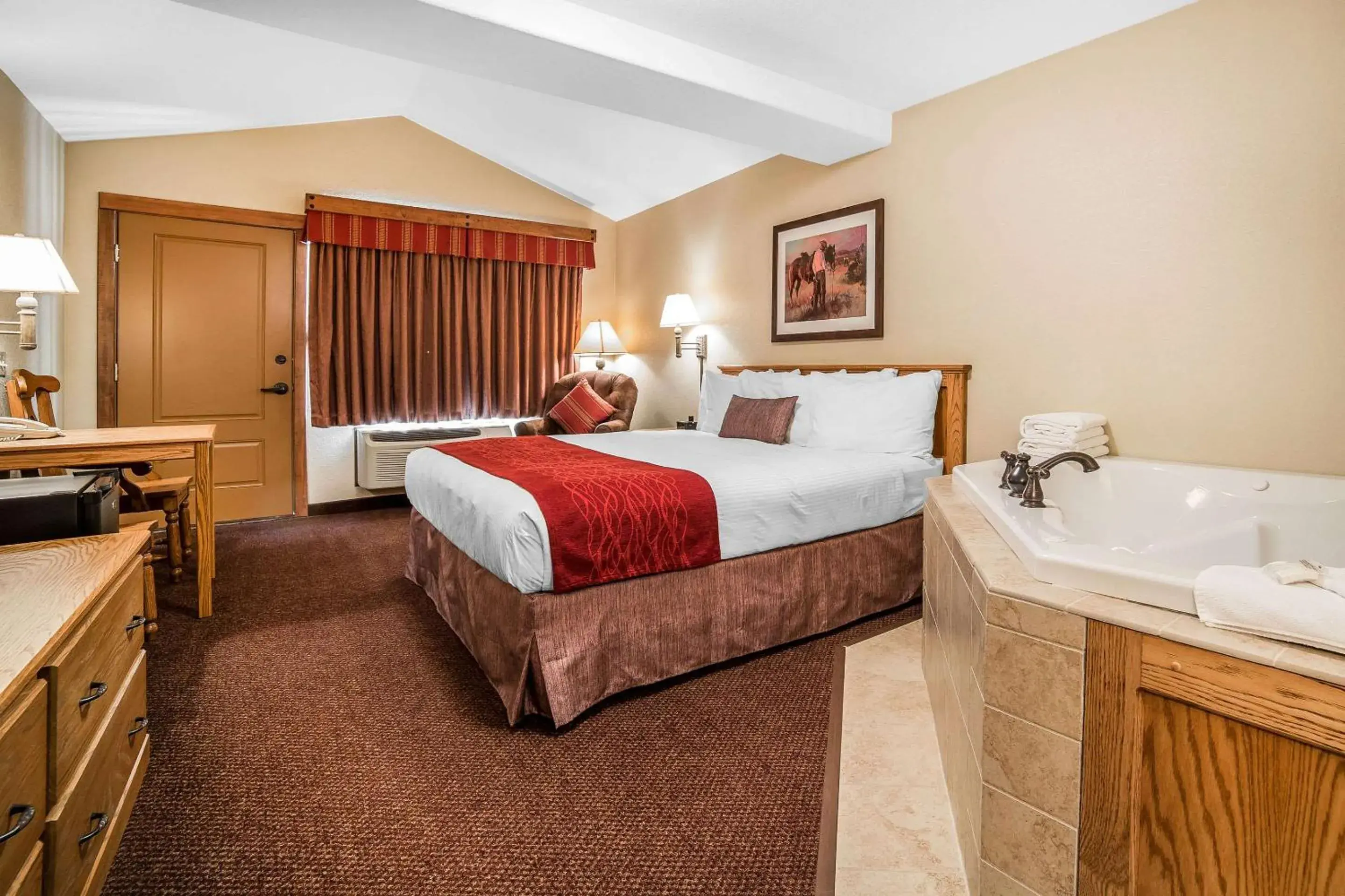 Bedroom, Bed in K Bar S Lodge, an Ascend Collection Hotel Bedroom, Bed in K Bar S Lodge, an Ascend Collection Hotel