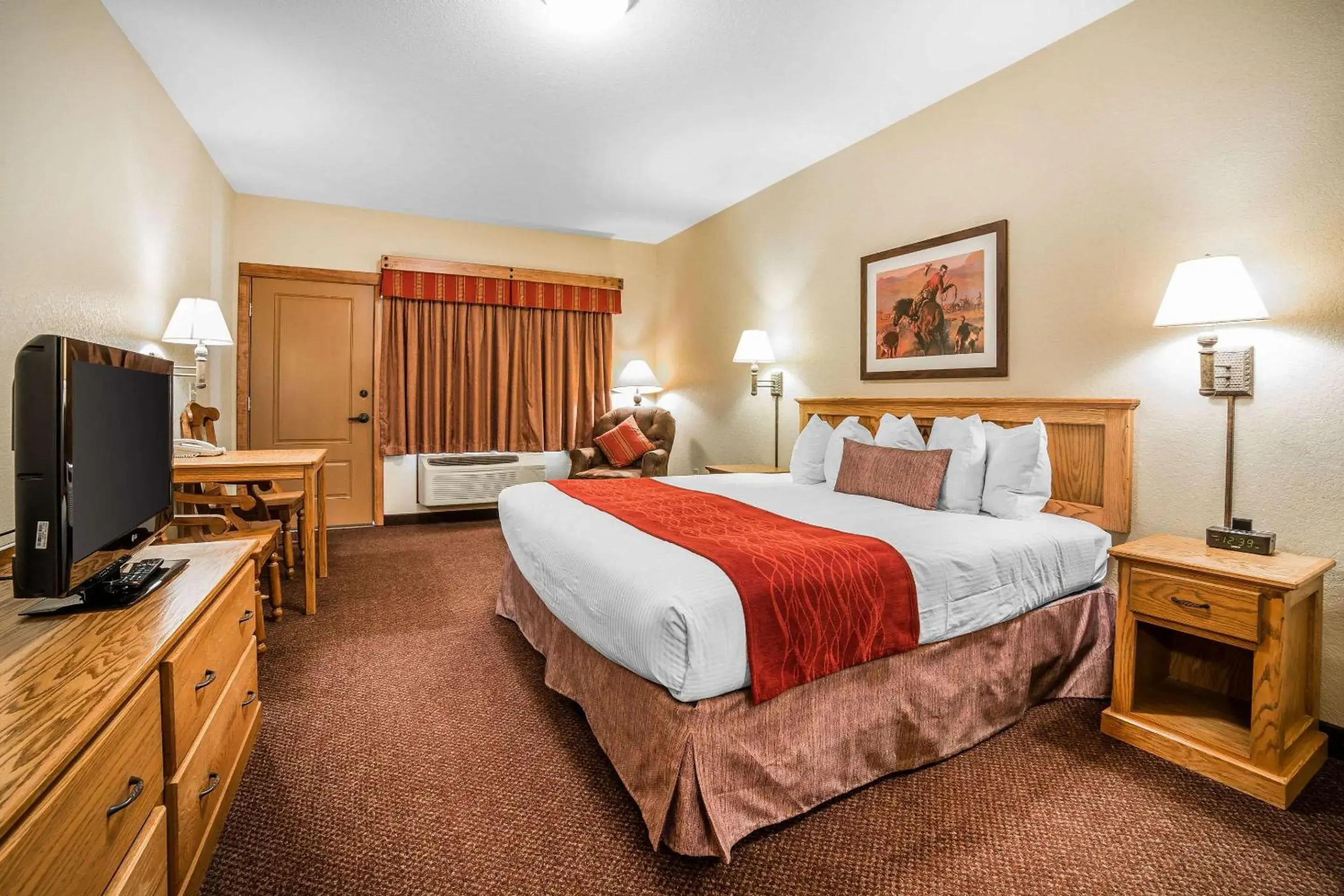 Bedroom, Bed in K Bar S Lodge, an Ascend Collection Hotel Bedroom, Bed in K Bar S Lodge, an Ascend Collection Hotel