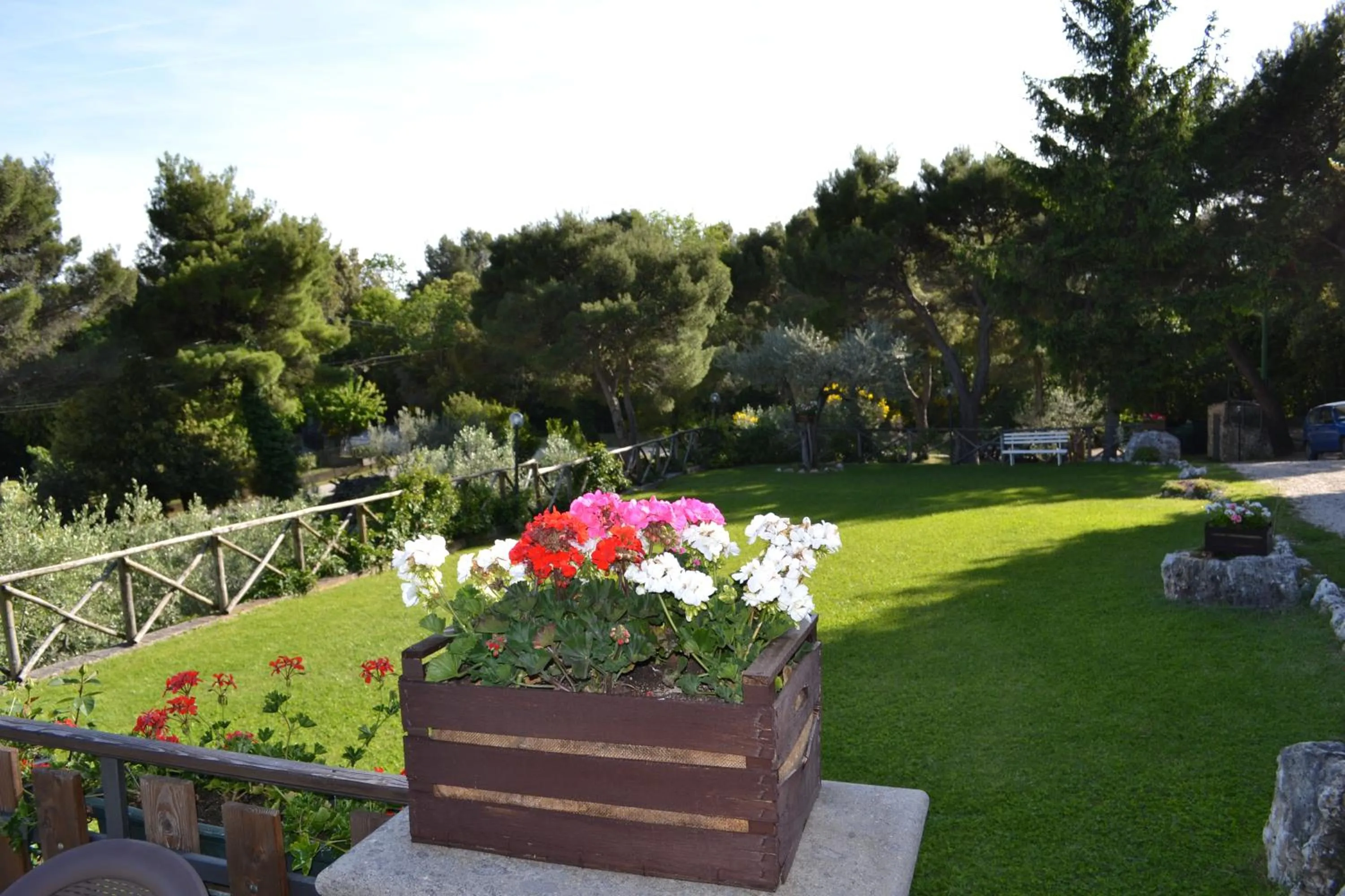Garden in Albergo Fontanelle