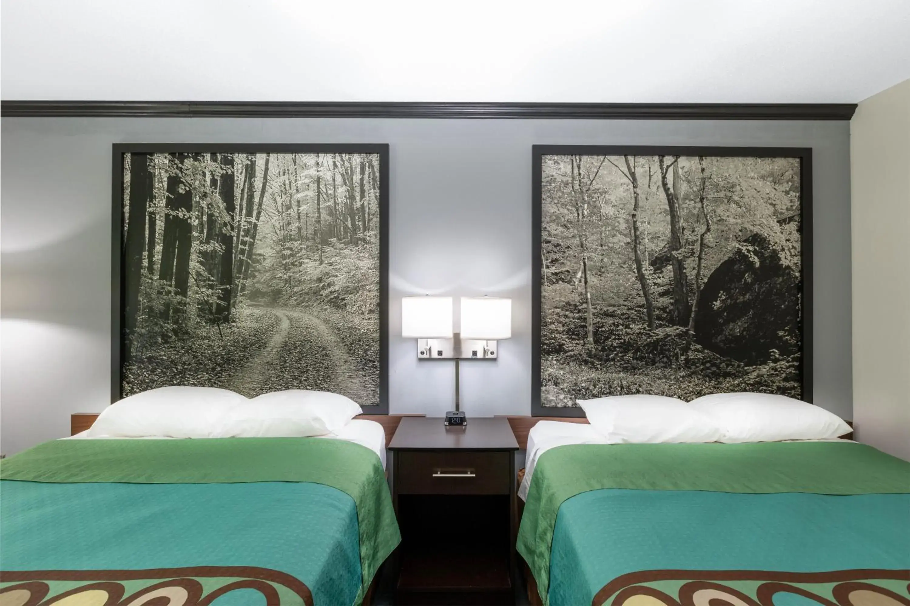 Bed in Super 8 by Wyndham Duluth Bed in Super 8 by Wyndham Duluth