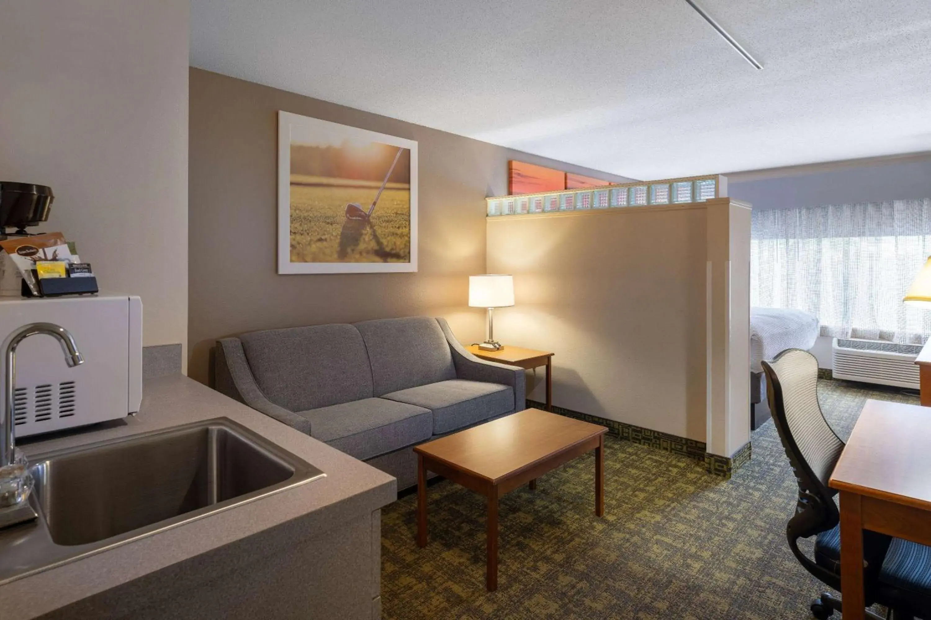 One-Bedroom King Suite - Non-Smoking in Days Inn & Suites by Wyndham Madison One-Bedroom King Suite - Non-Smoking in Days Inn & Suites by Wyndham Madison