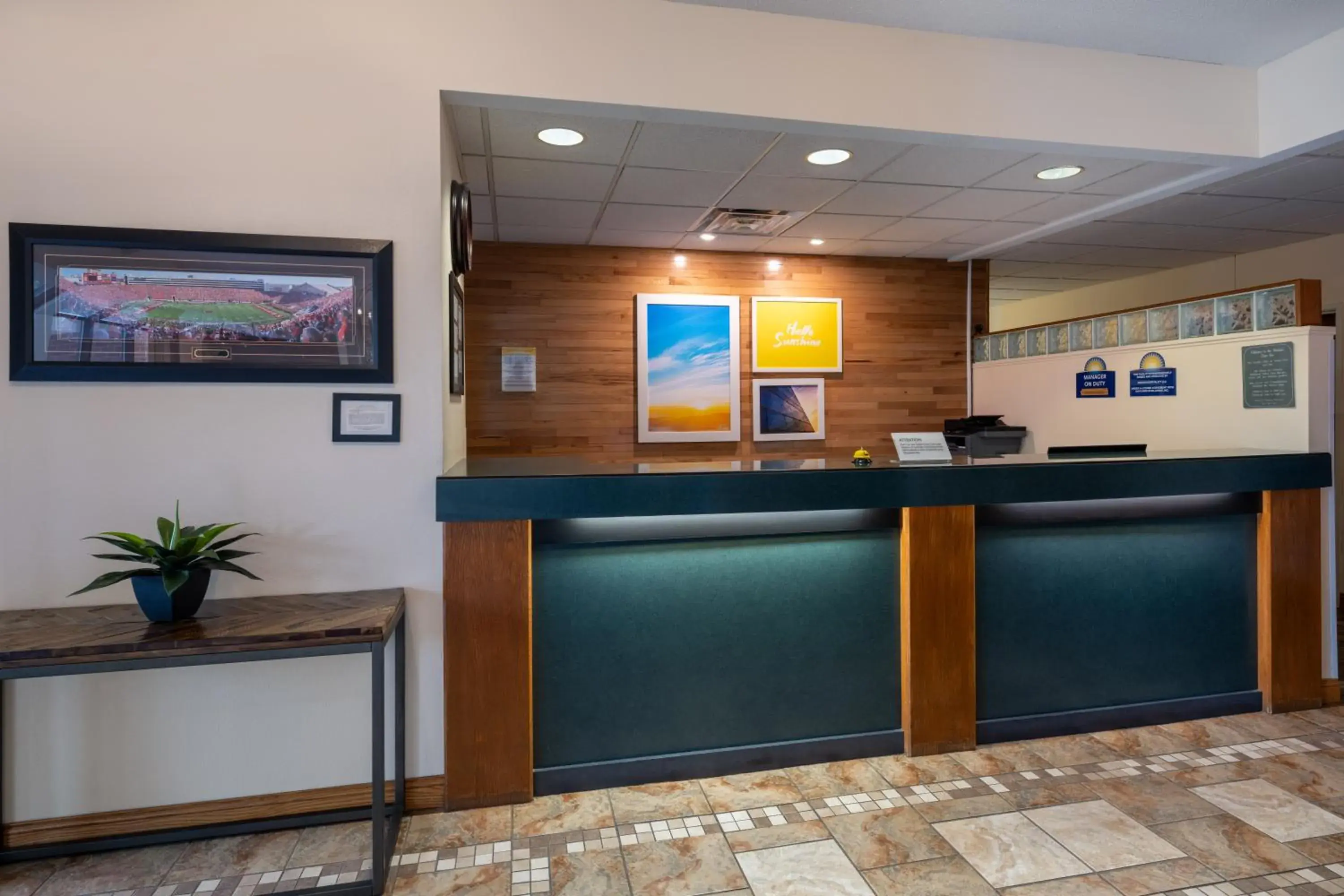 Lobby or reception in Days Inn & Suites by Wyndham Madison Lobby or reception in Days Inn & Suites by Wyndham Madison