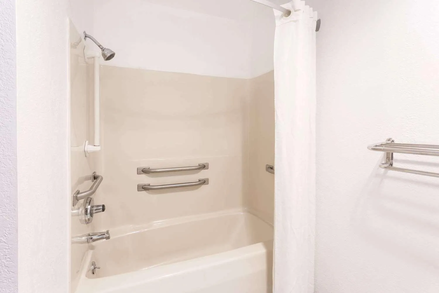 Shower in Super 8 by Wyndham Bourbonnais/Kankakee Area