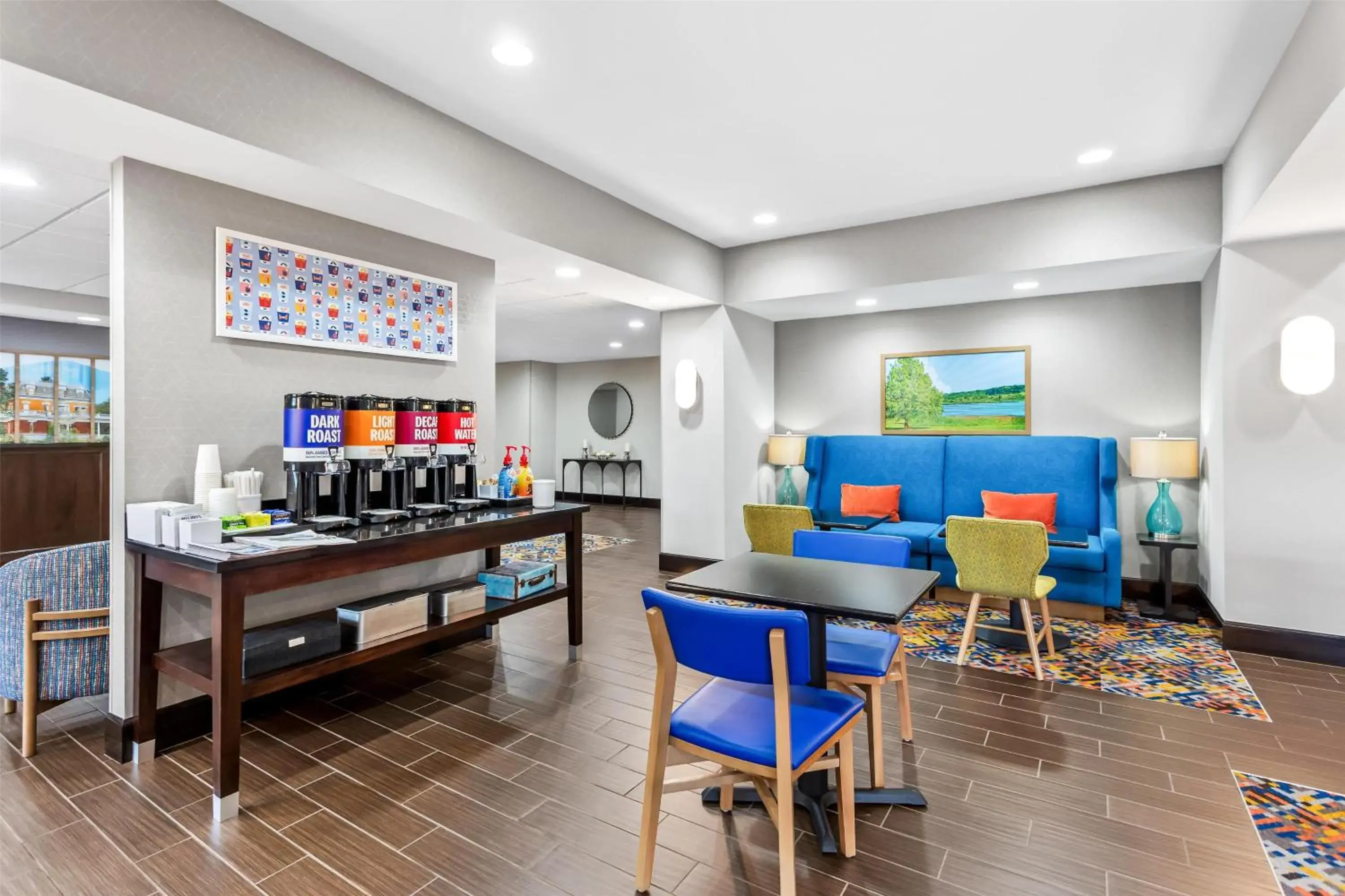 Lobby or reception in Hampton Inn Dekalb - Near the University Lobby or reception in Hampton Inn Dekalb - Near the University