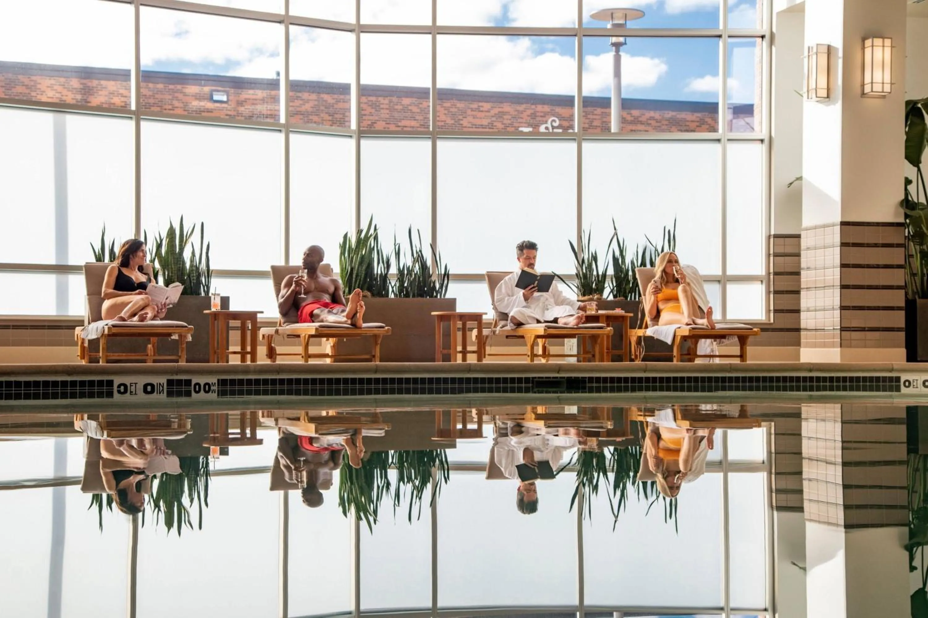 Swimming pool in The Westin Edina Galleria
