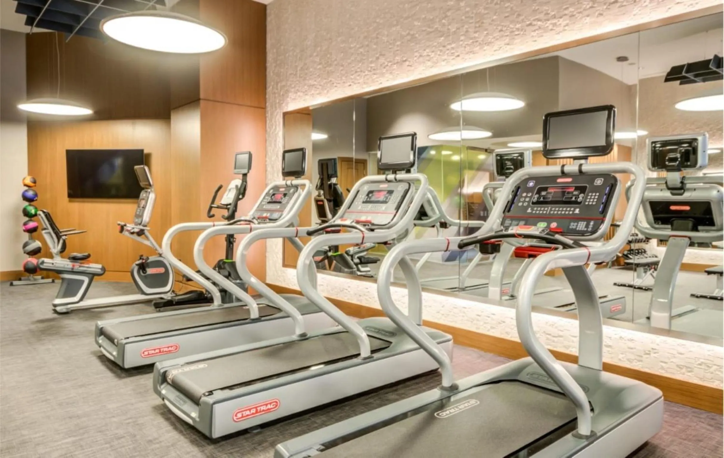 Fitness centre/facilities in Bluebird Suites Near Chevy Chase