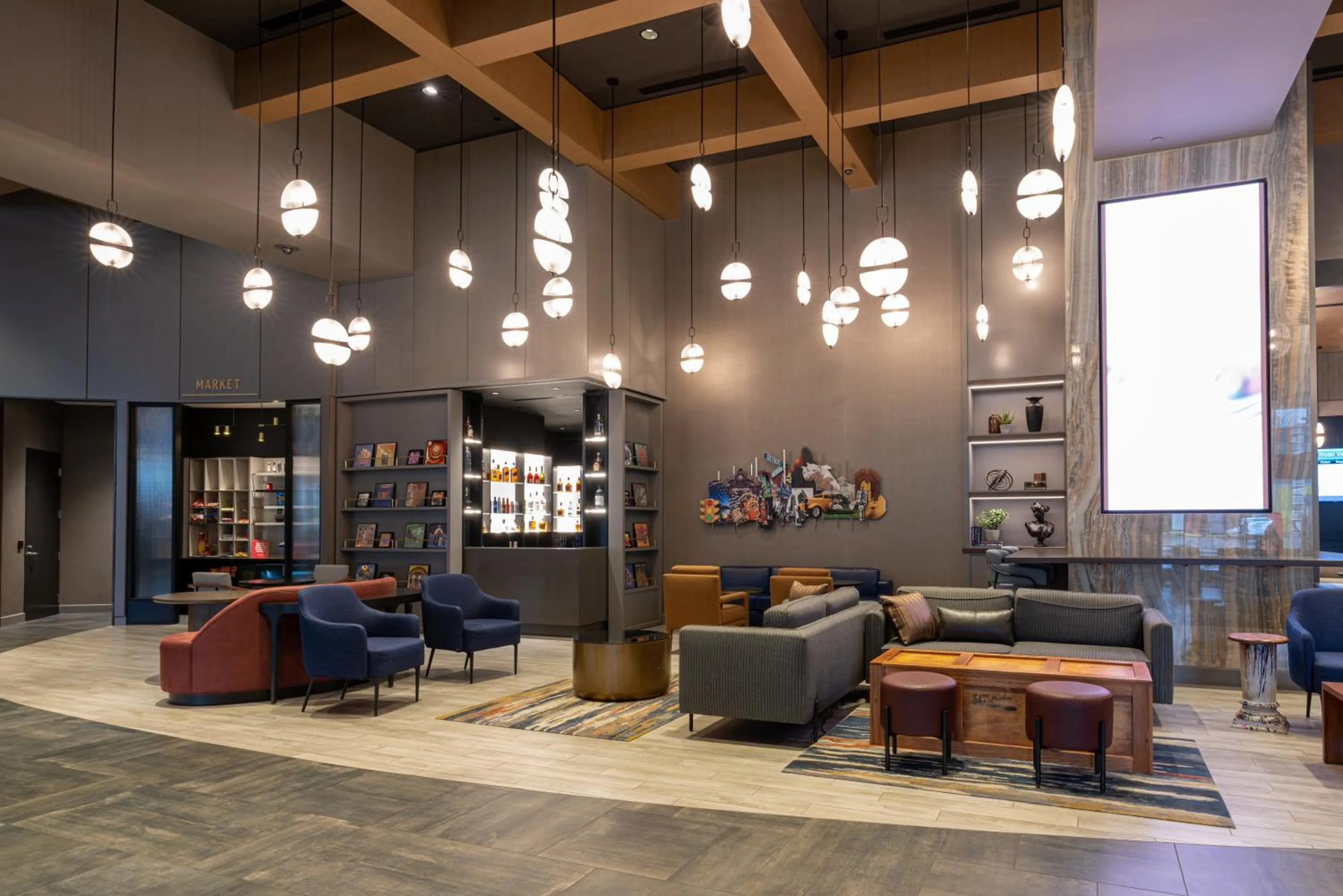 Lobby or reception in Hollywood Casino at Greektown