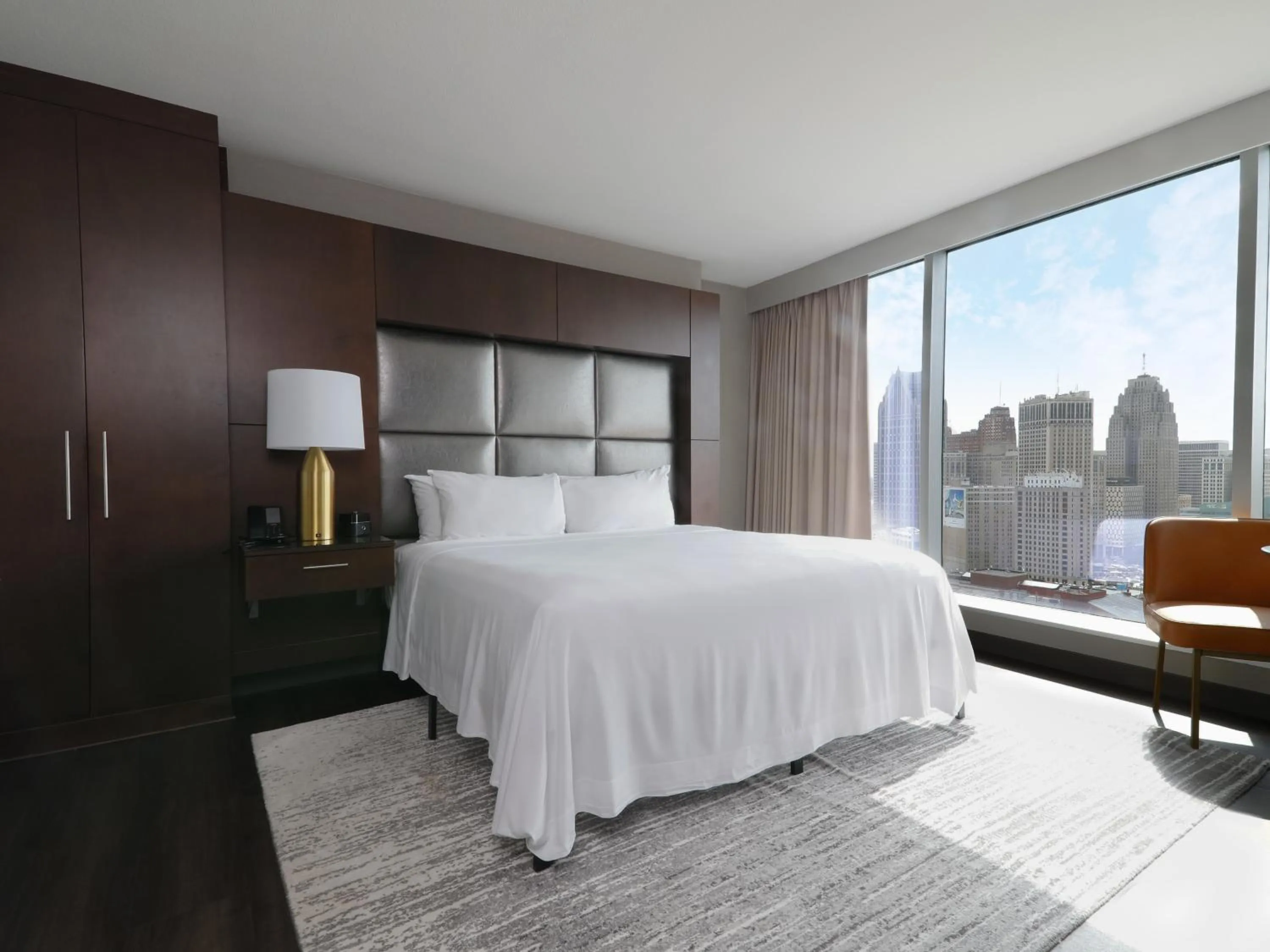 Bed in Hollywood Casino at Greektown