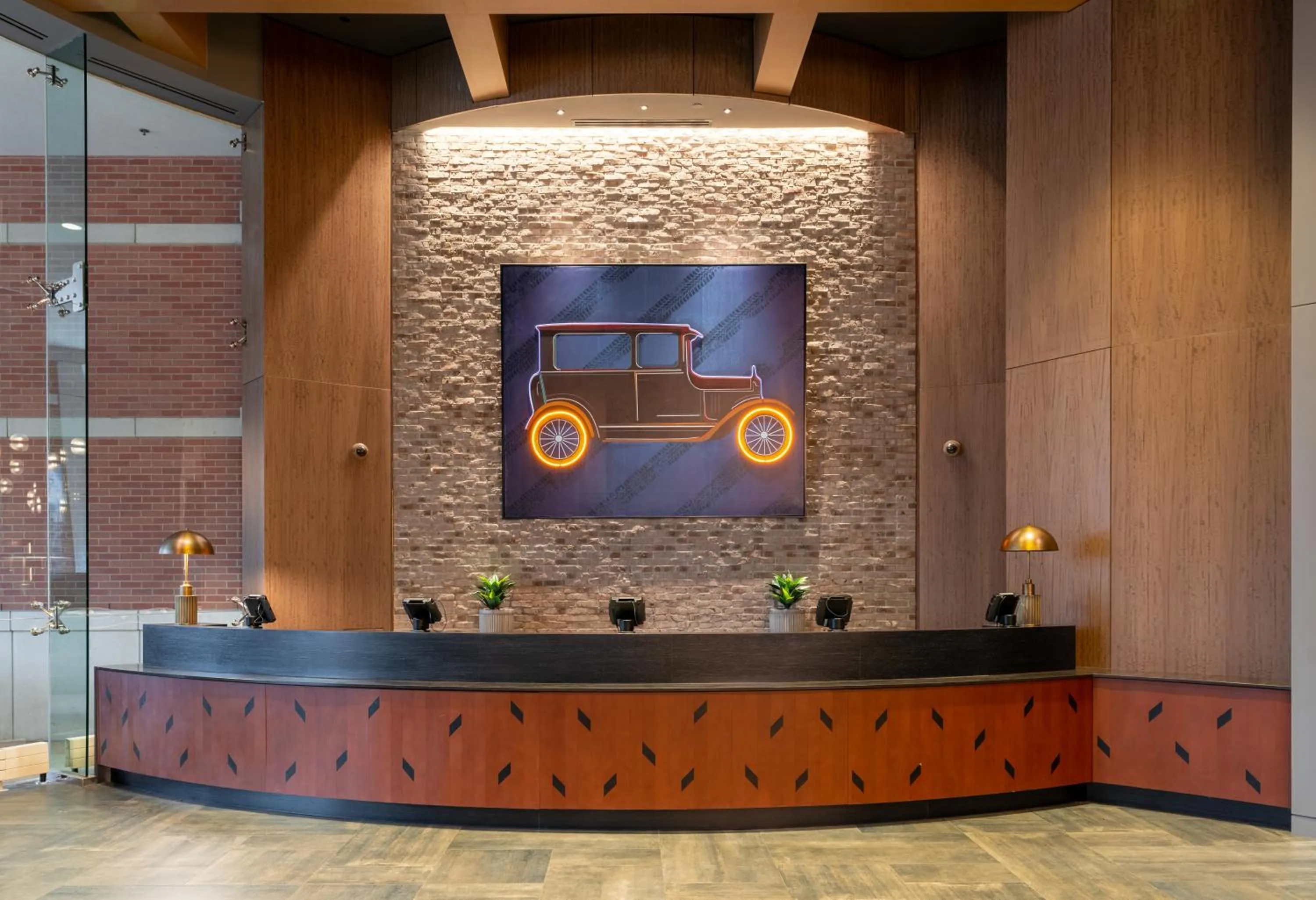 Lobby or reception in Hollywood Casino at Greektown