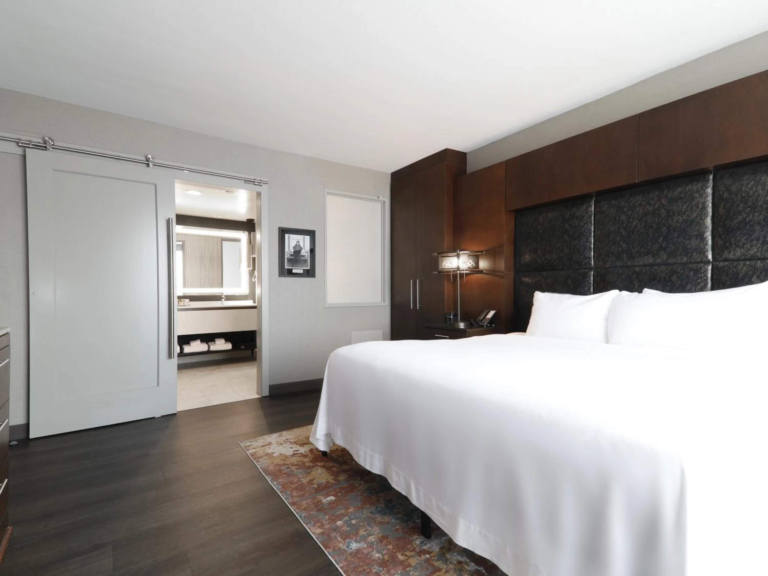 Bed in Hollywood Casino at Greektown