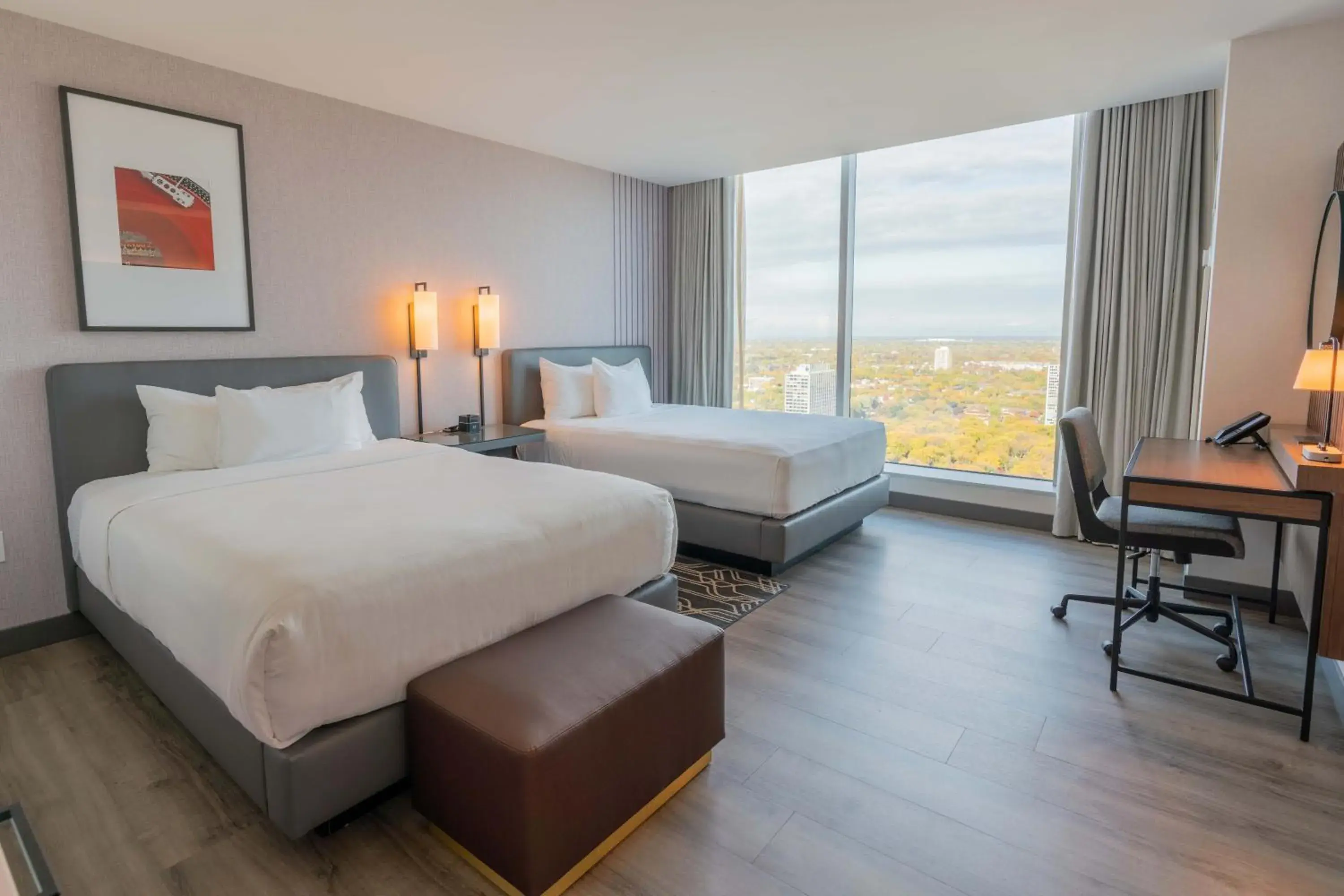 Deluxe Double Room with Two Double Beds in Hollywood Casino at Greektown Deluxe Double Room with Two Double Beds in Hollywood Casino at Greektown