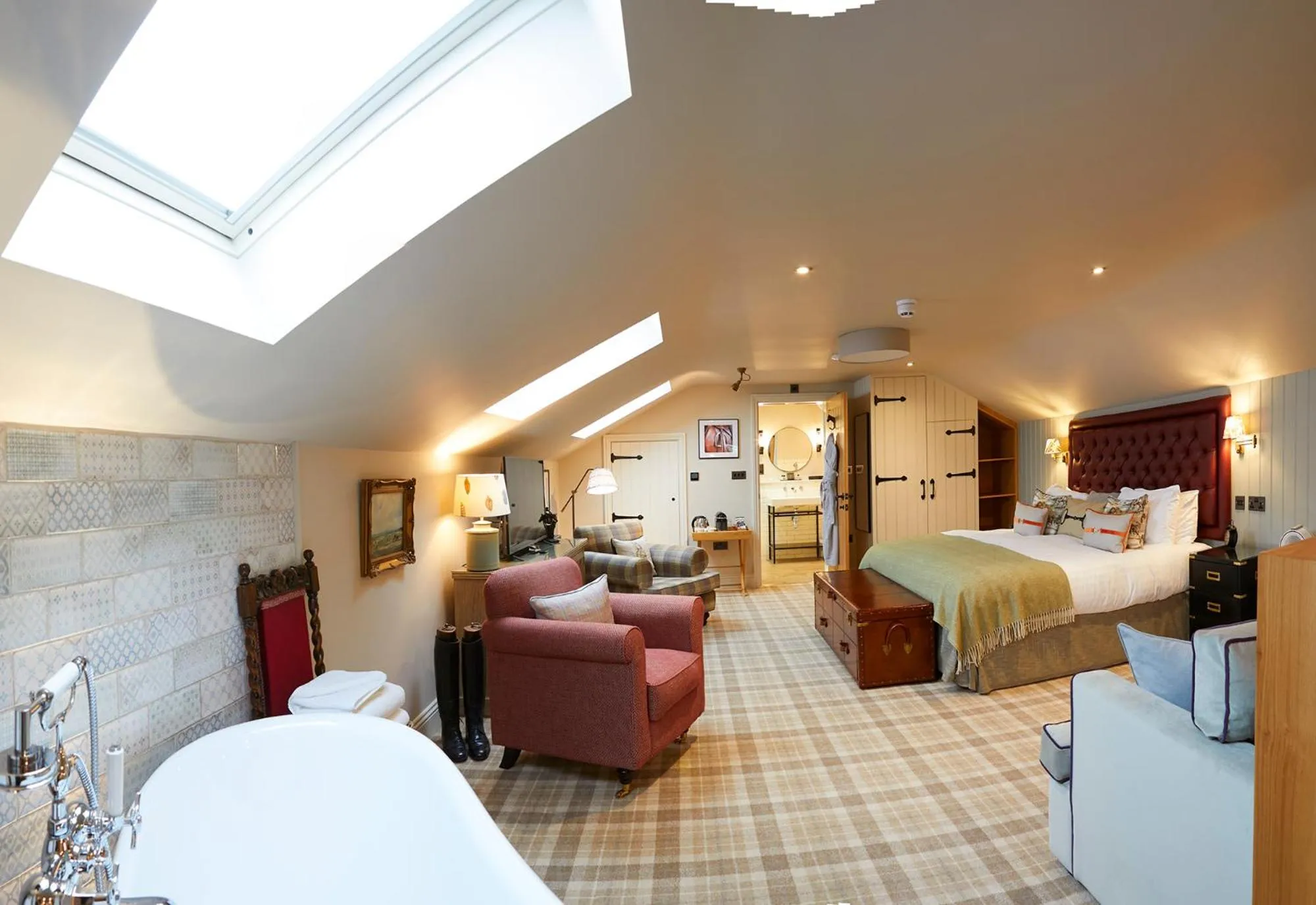 Bedroom, Bed in The Farrier