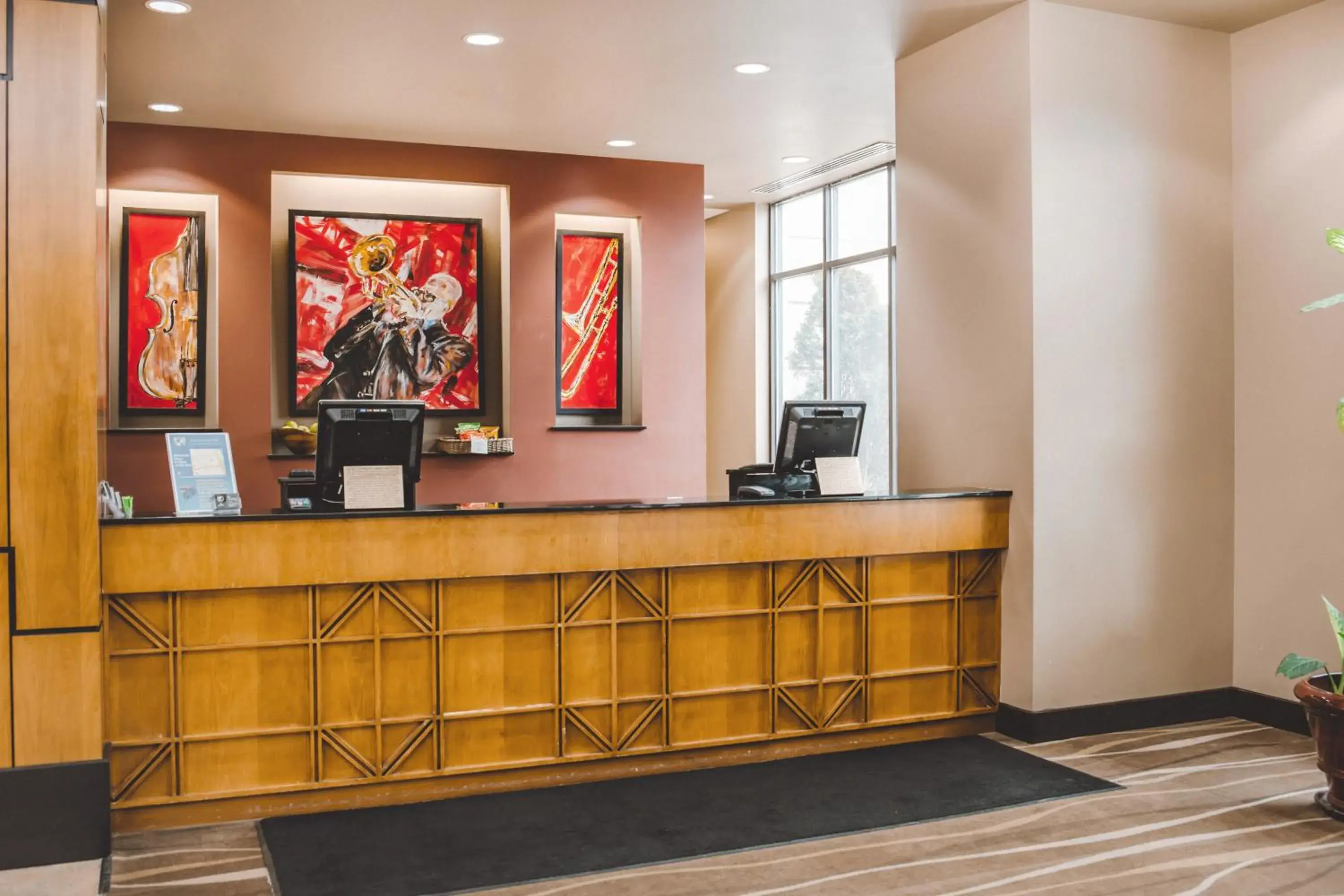 Lobby or reception in Chicago South Loop Hotel Lobby or reception in Chicago South Loop Hotel
