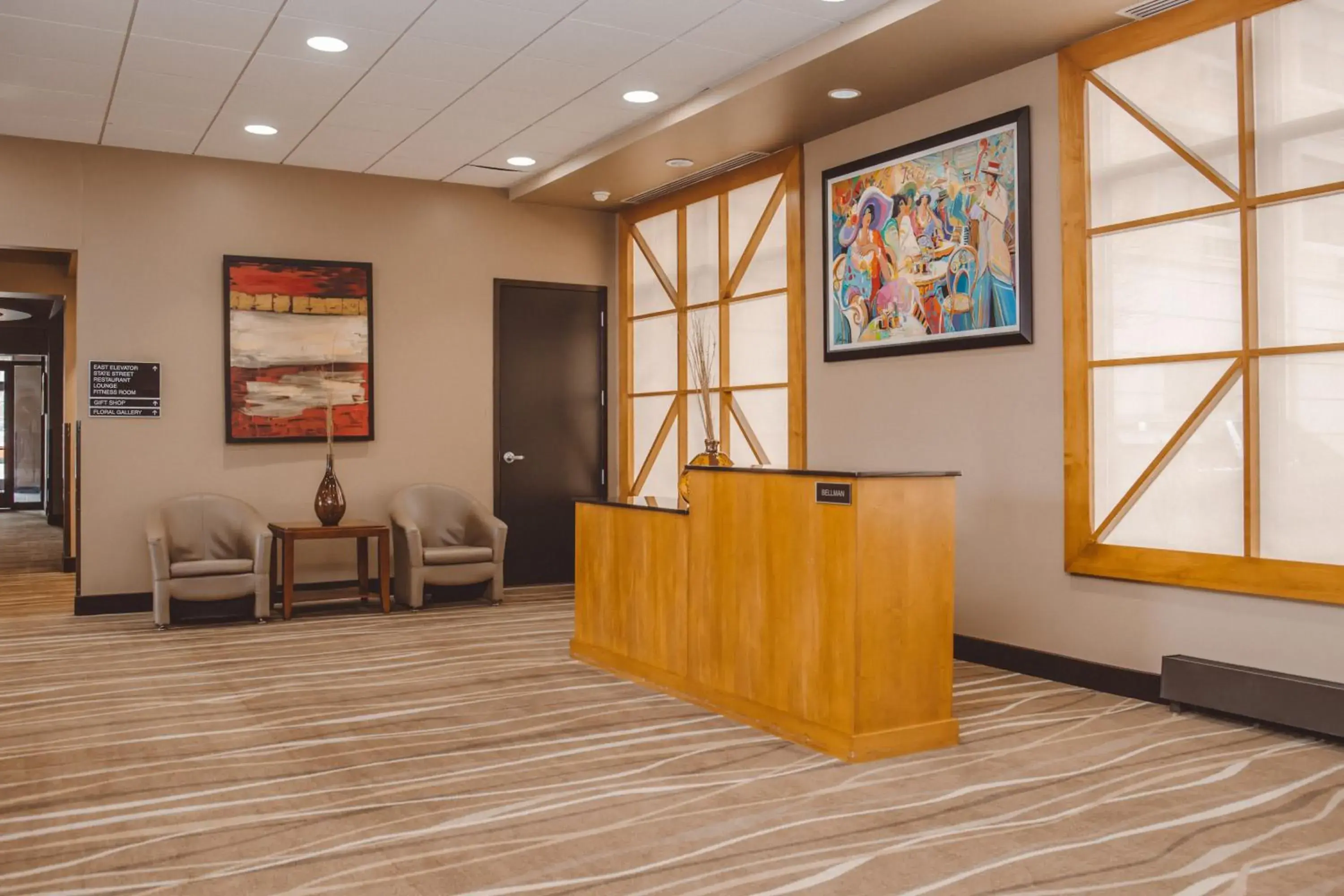 Lobby or reception in Chicago South Loop Hotel Lobby or reception in Chicago South Loop Hotel