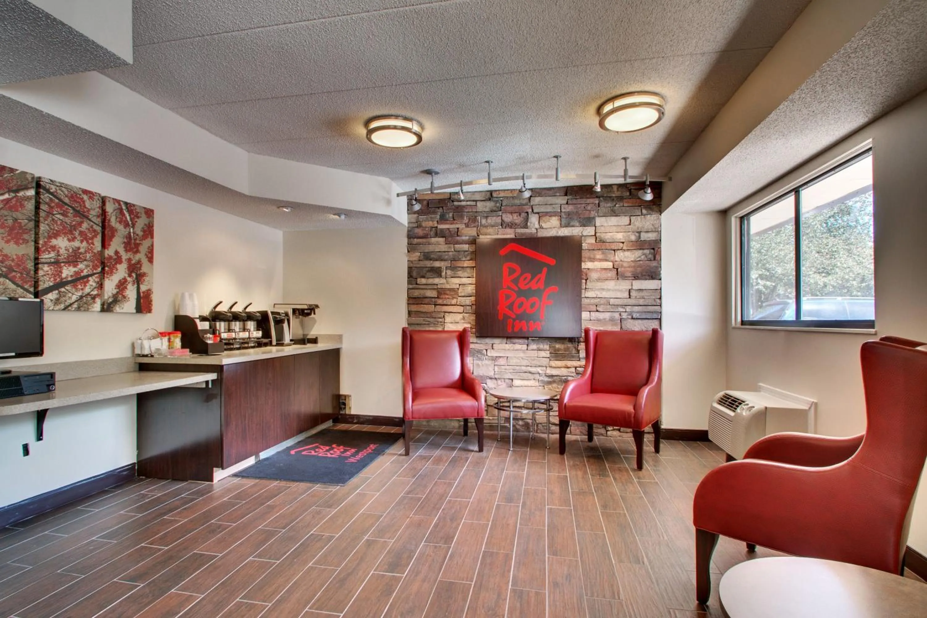 Lobby or reception in Red Roof Inn St Louis - Westport - Maryland Heights