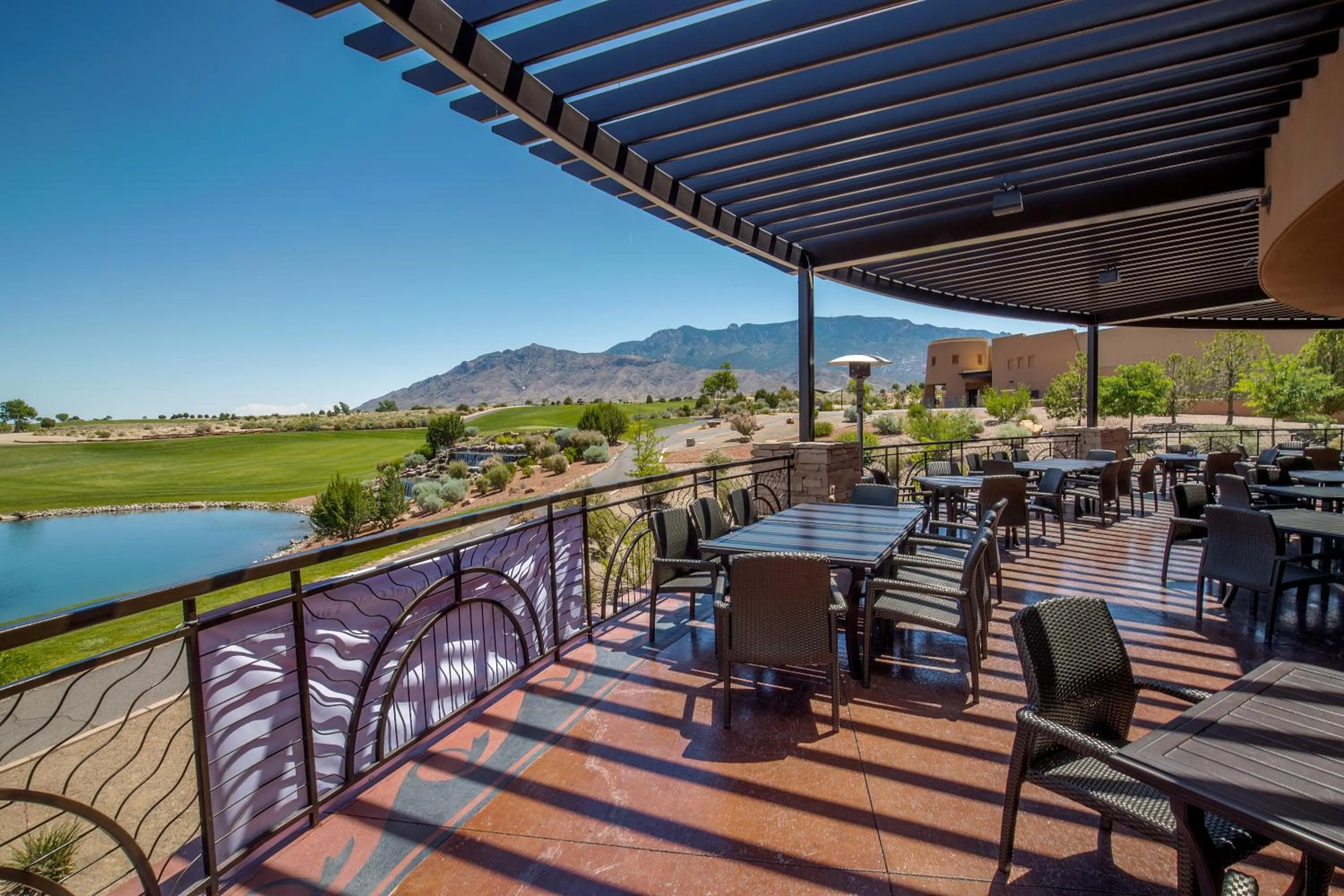 Patio in Sandia Resort and Casino
