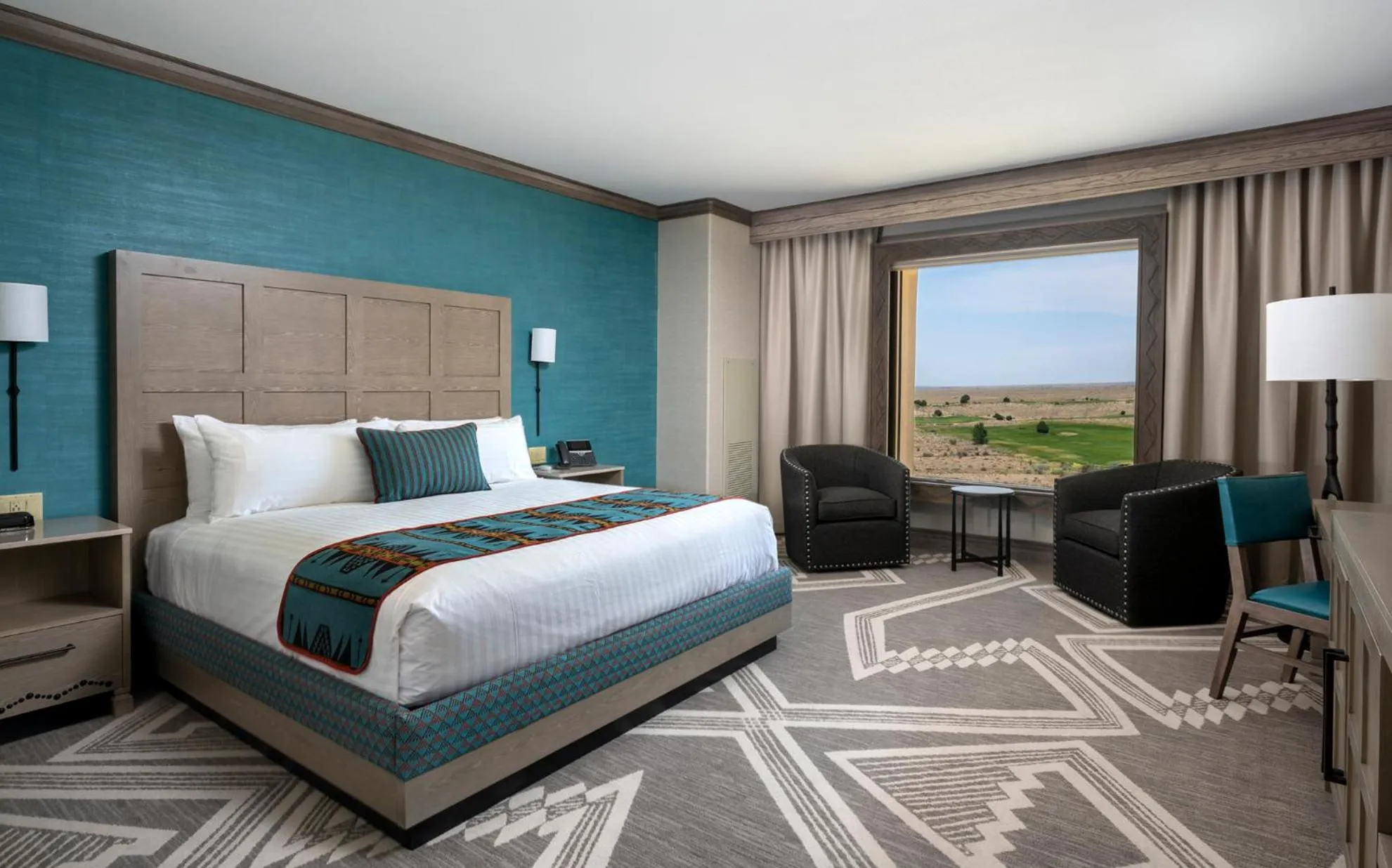 Bed in Sandia Resort and Casino