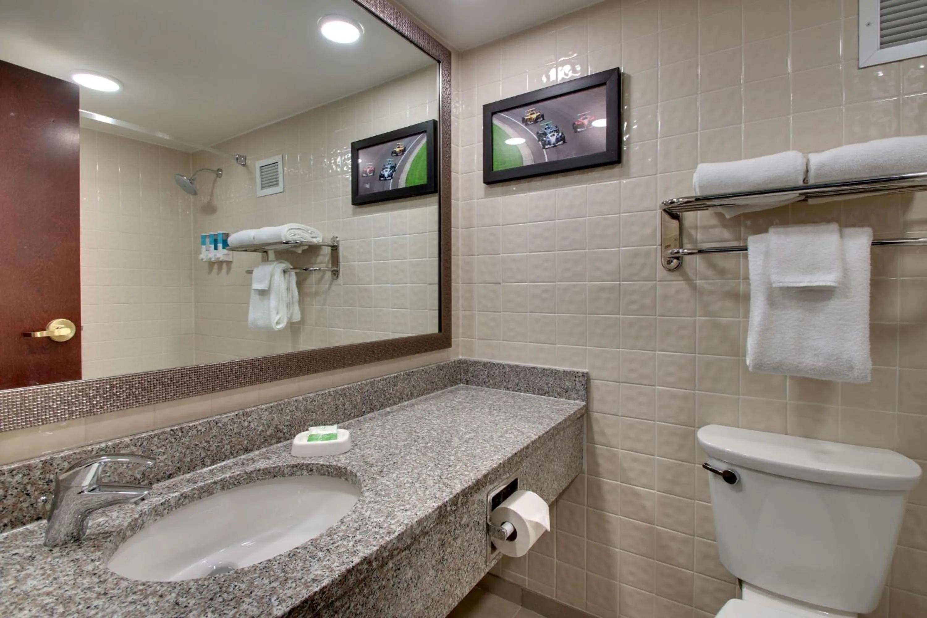 Bathroom in Best Western Plus Indianapolis North at Pyramids