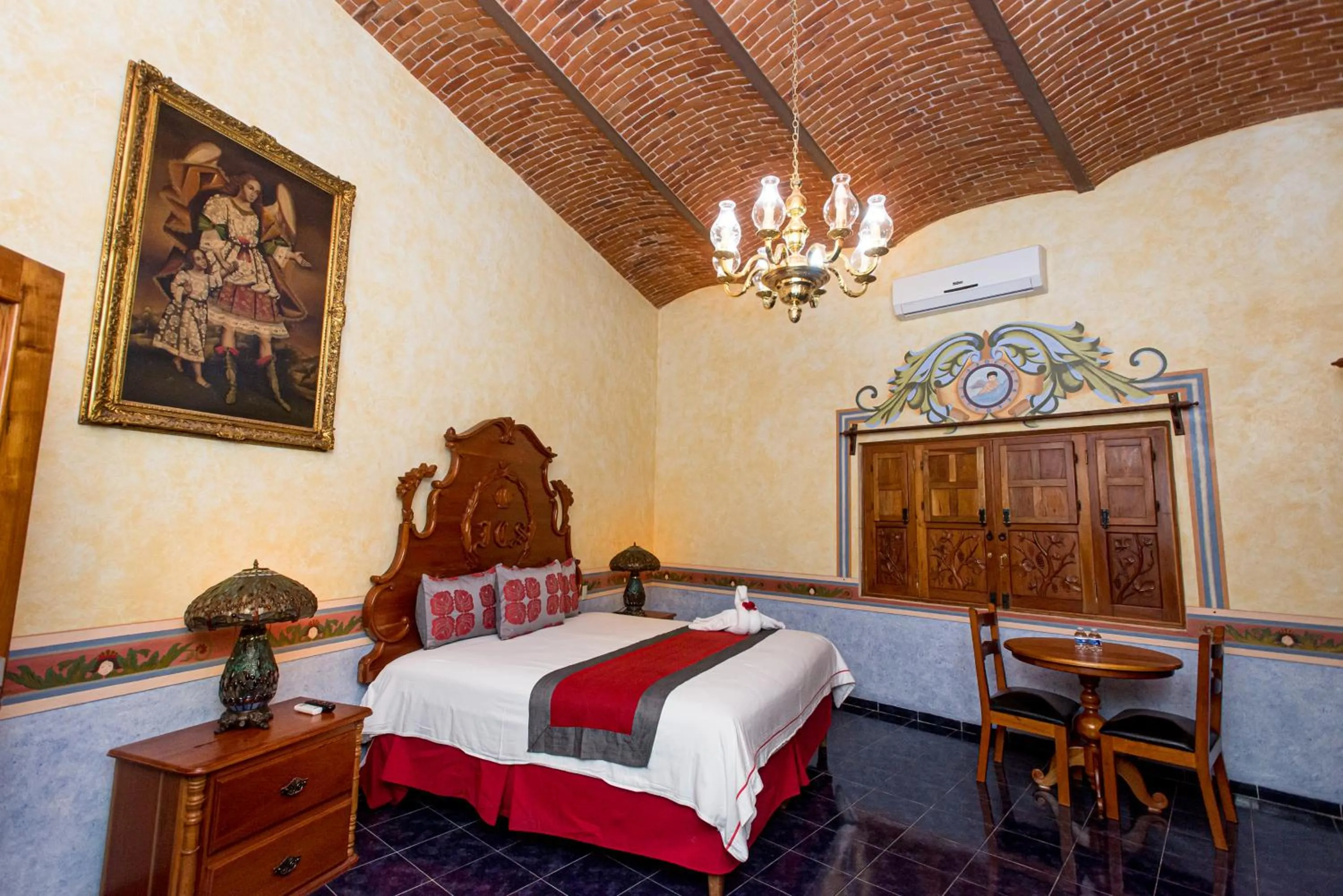 Bed in HOTEL & SPA HACIENDA TRES VIDAS