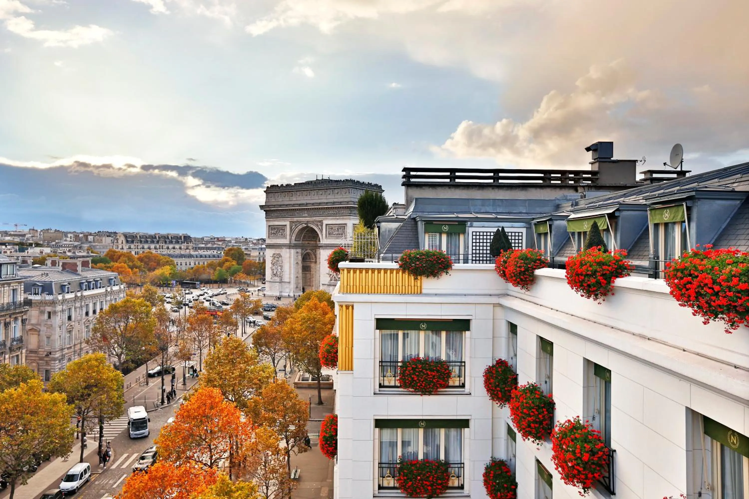 View (from property/room) in Hôtel Napoleon Paris