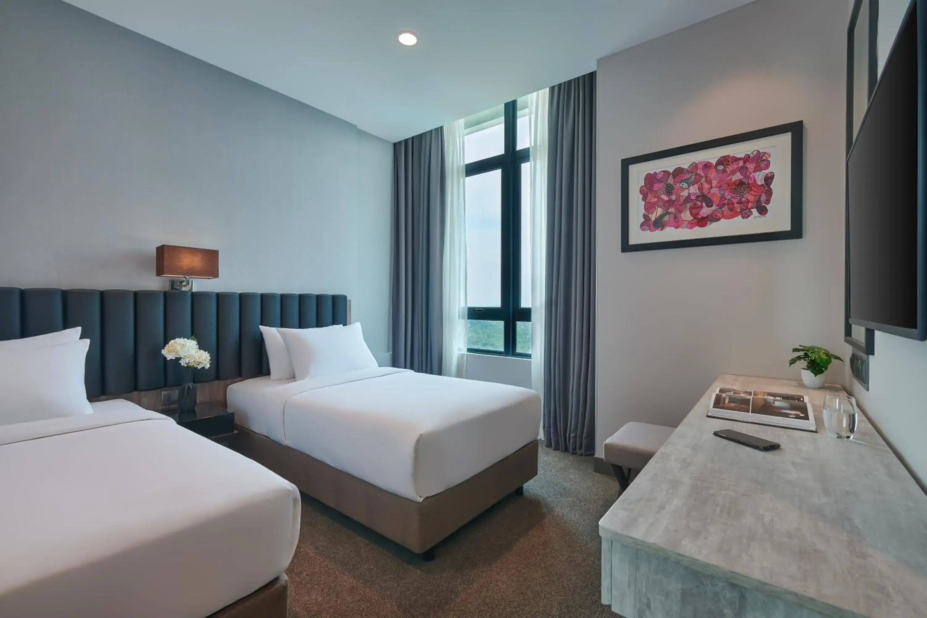 Bed in Mercure Living Putrajaya