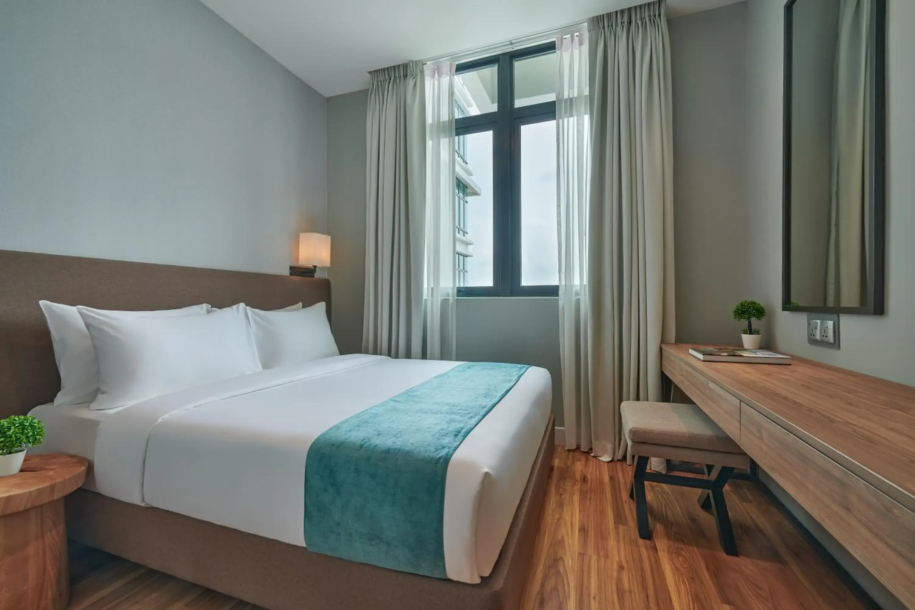 Bed in Mercure Living Putrajaya