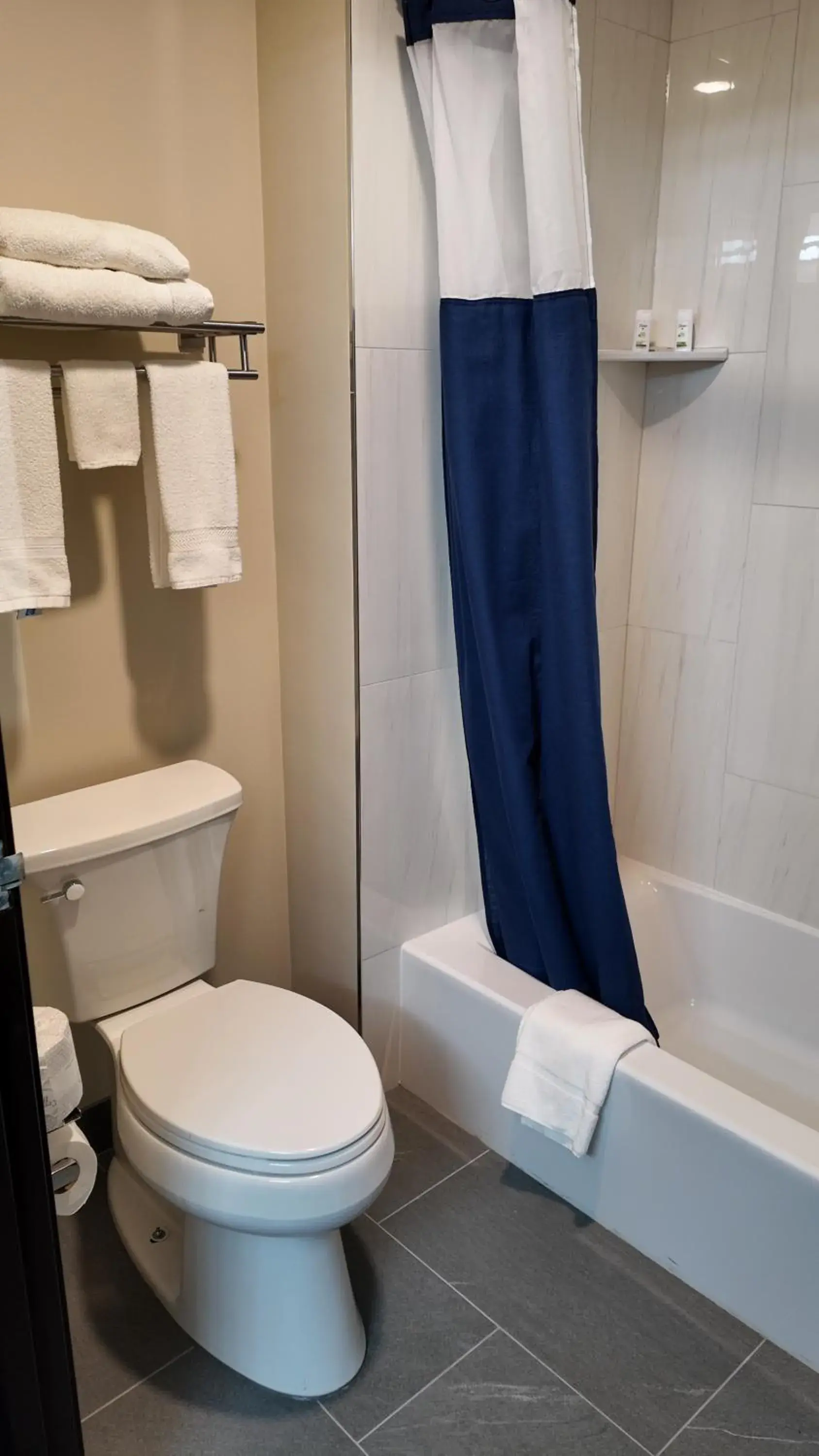 Bathroom in Super 8 by Wyndham Hampshire IL Bathroom in Super 8 by Wyndham Hampshire IL