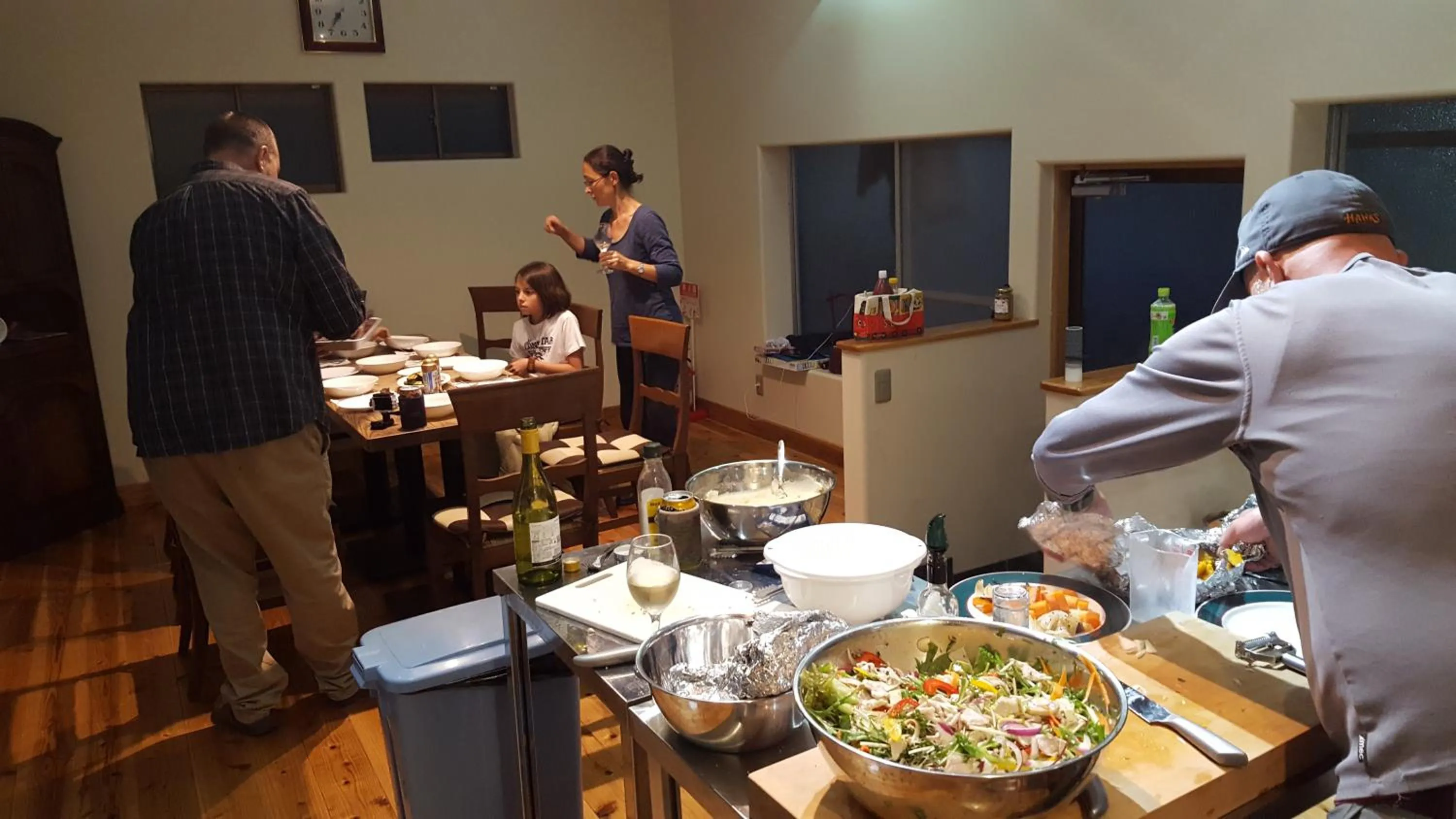 People in Asobi Lodge