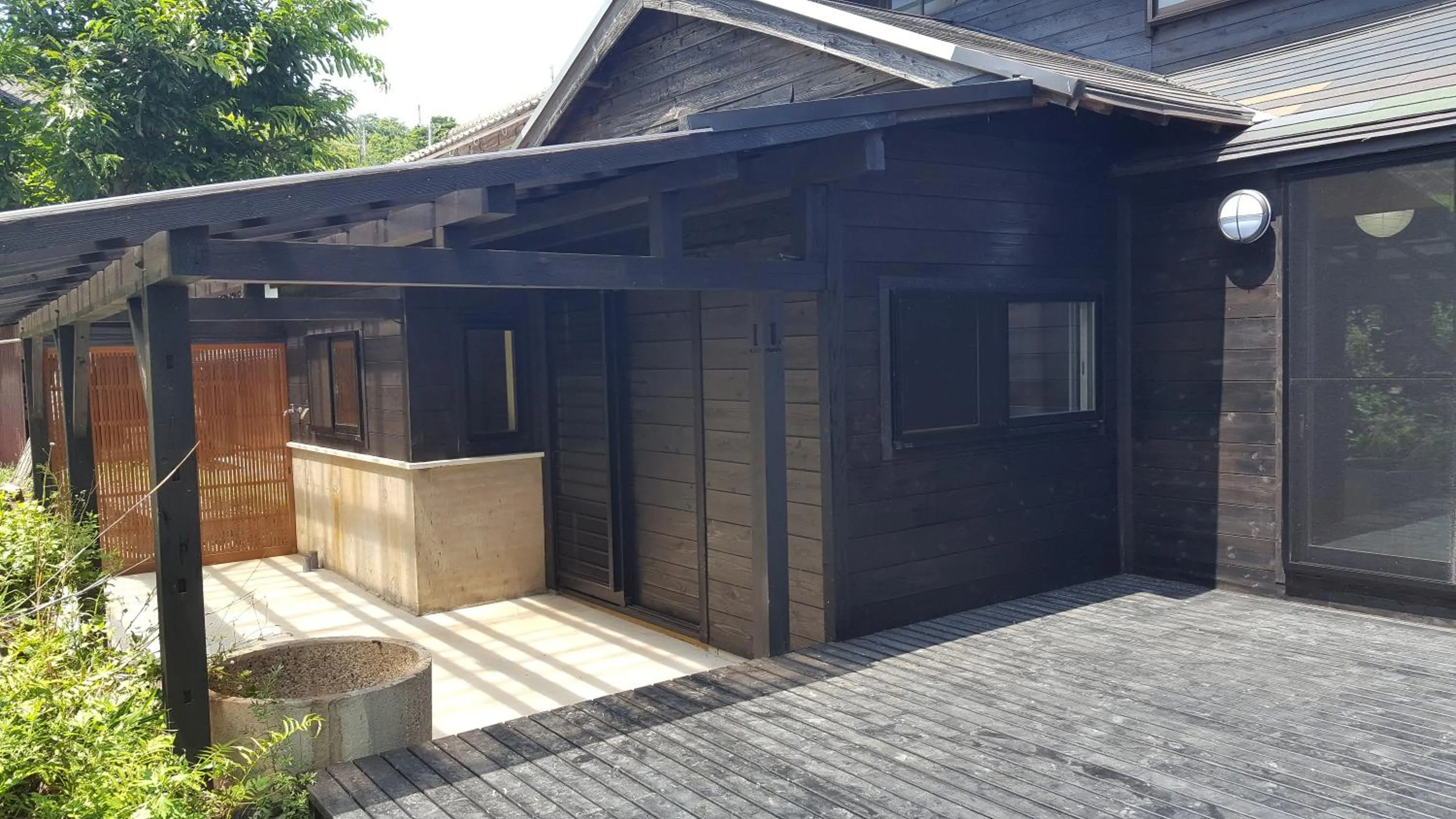 Patio in Asobi Lodge