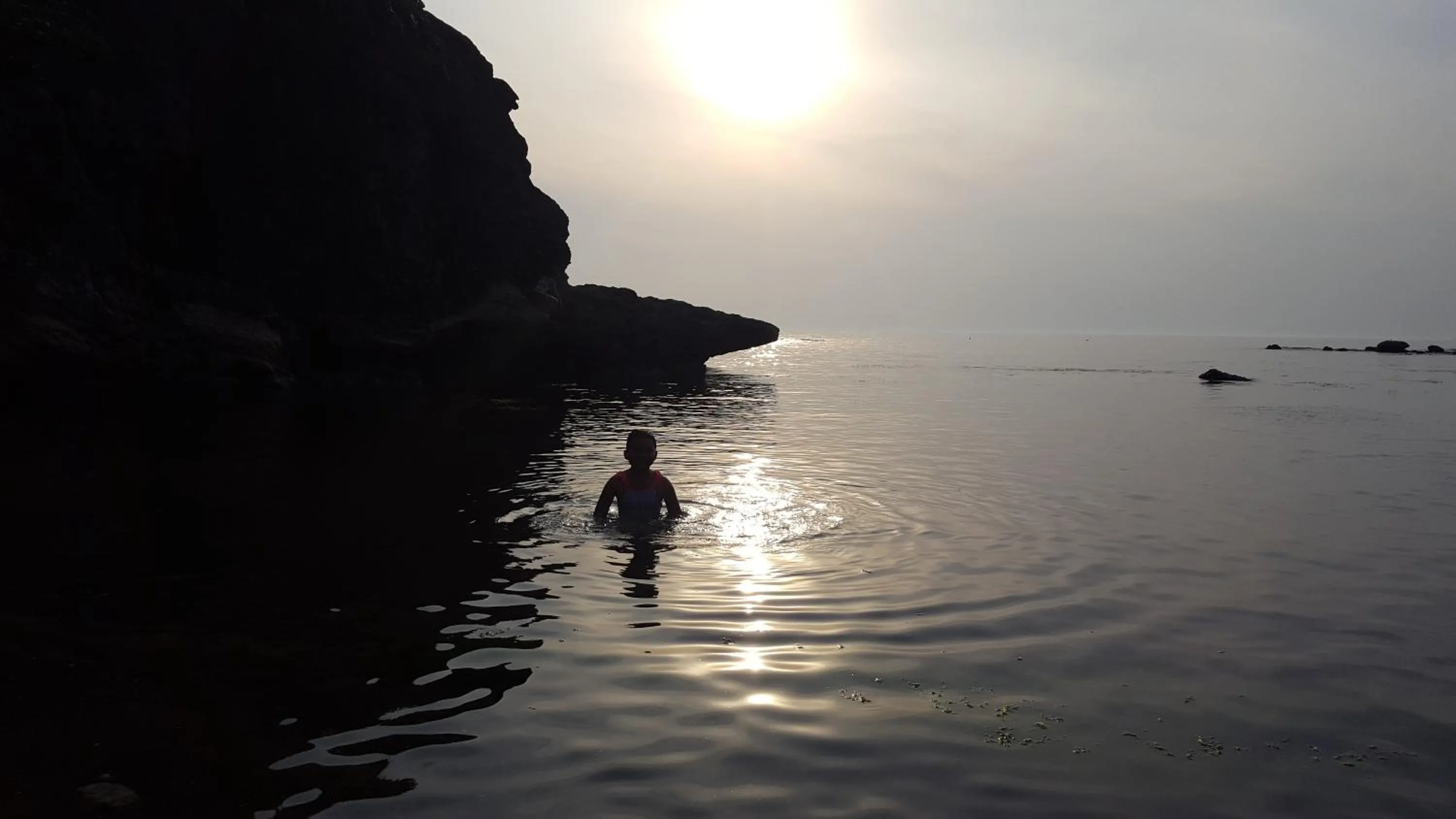 Sunset in Asobi Lodge