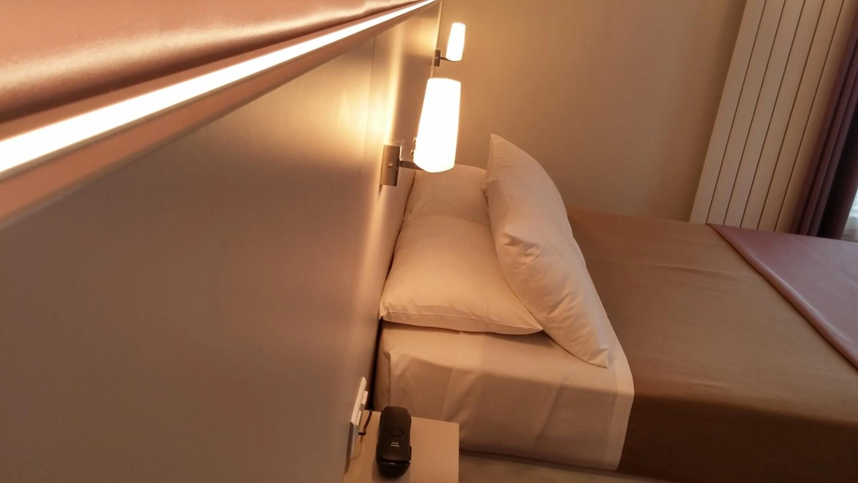 Family in Modern Hotel