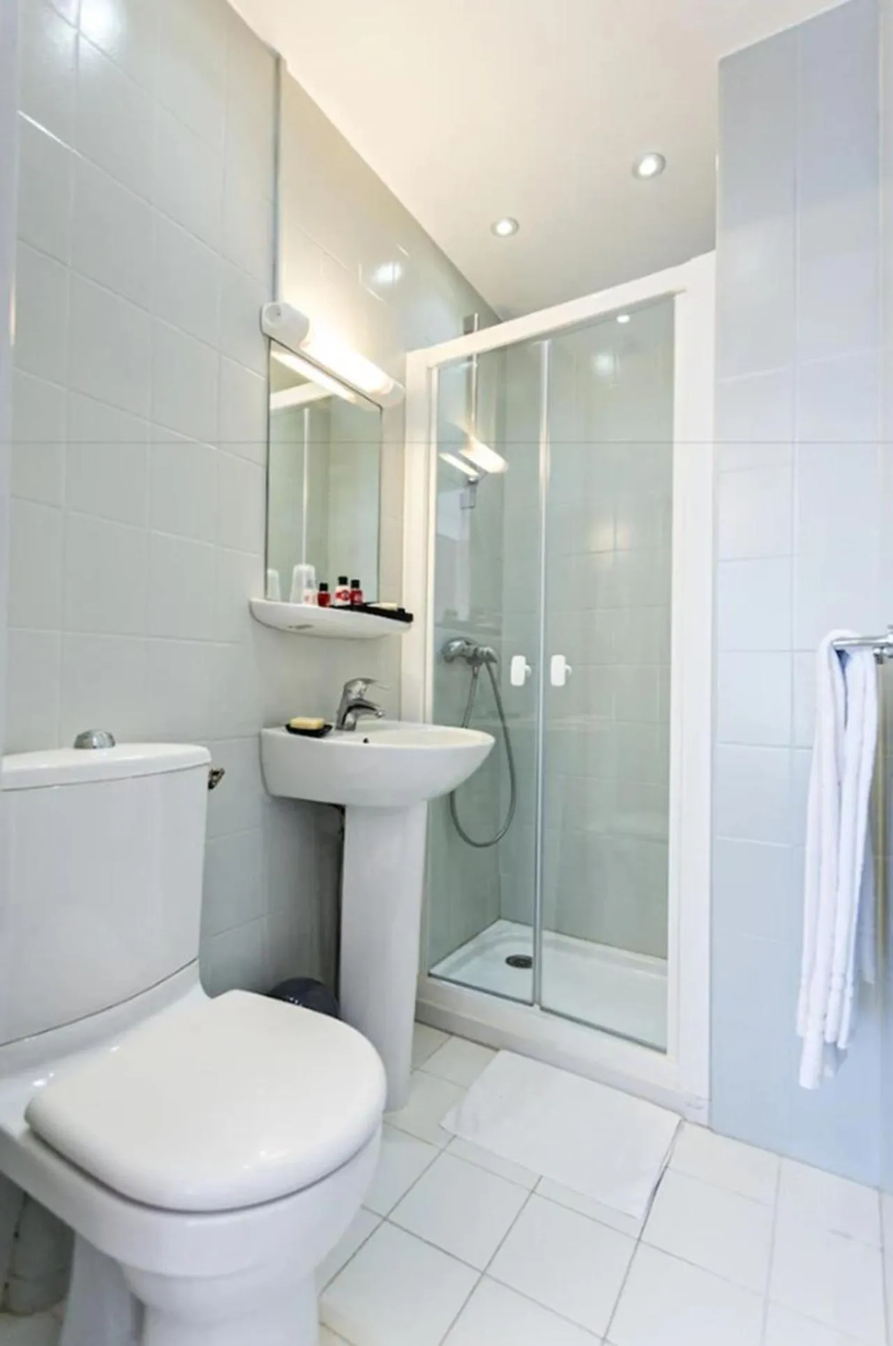 Shower in Modern Hotel