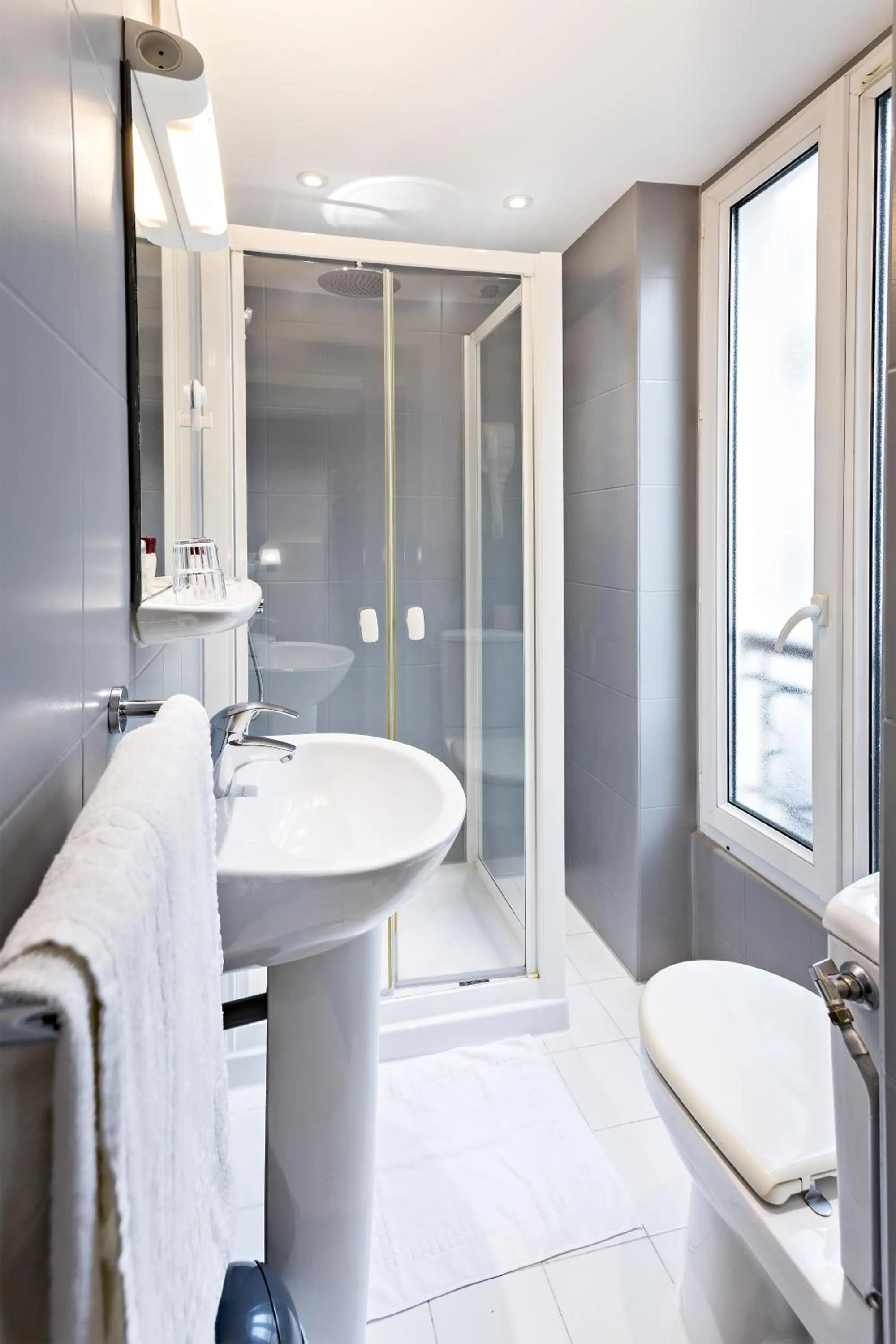 Shower in Modern Hotel