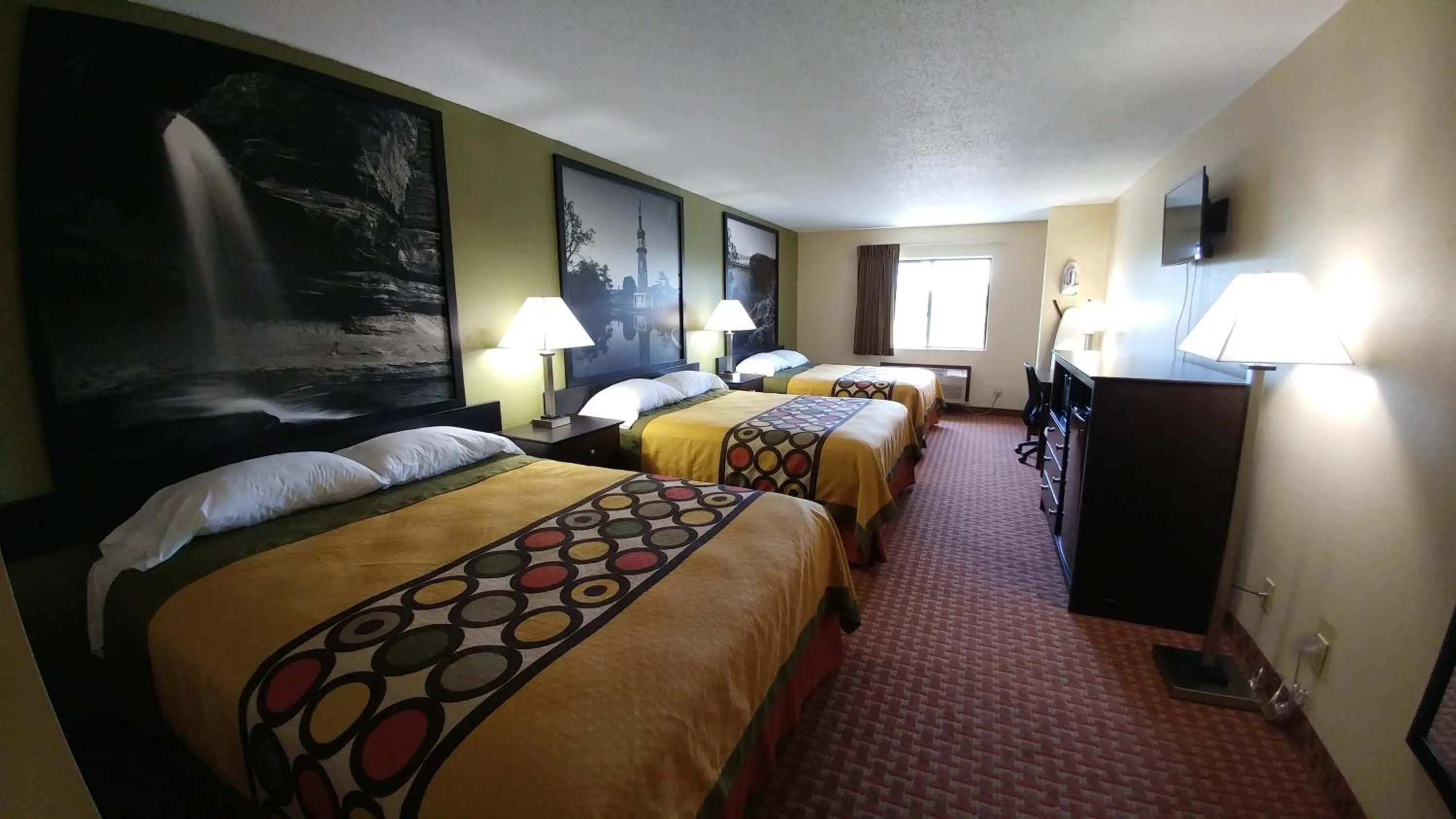 Bed in Super 8 by Wyndham DeKalb IL