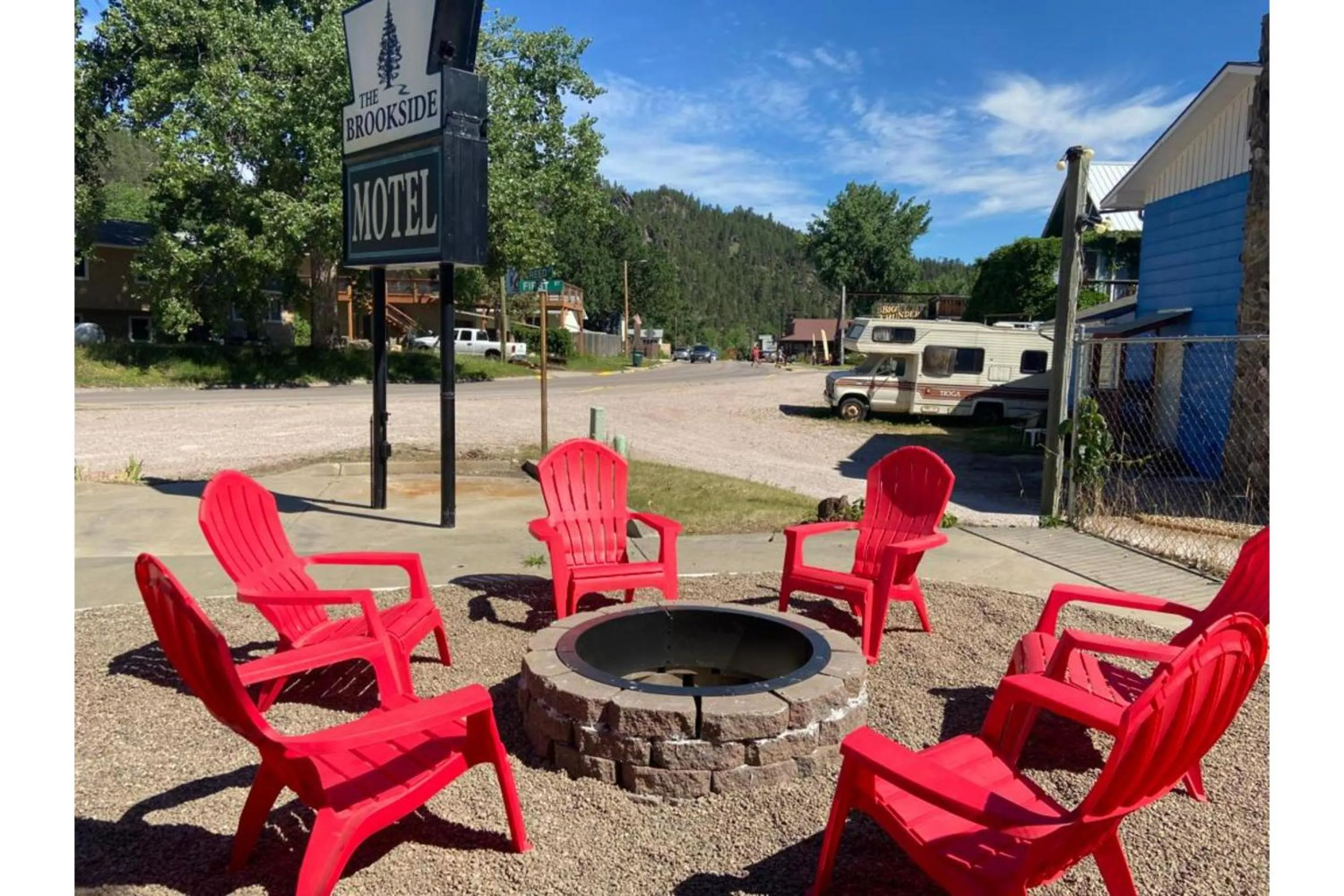 Area and facilities in The Brookside Motel by Belvilla Keystone Near Mt Rushmore