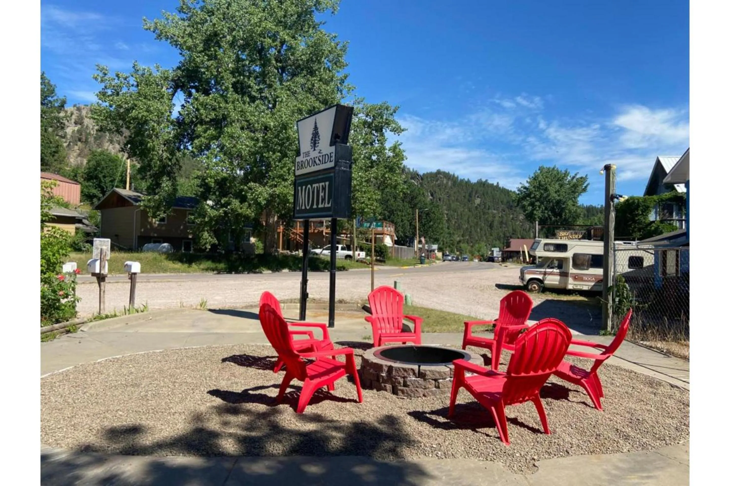 Area and facilities in The Brookside Motel by Belvilla Keystone Near Mt Rushmore