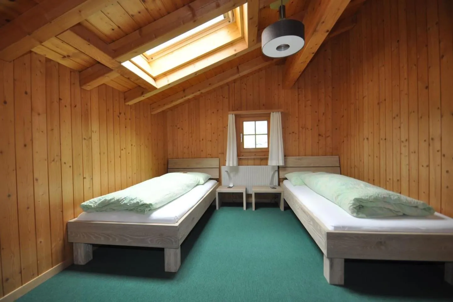 Bed in Ferienwohnungen Hotel Alpina
