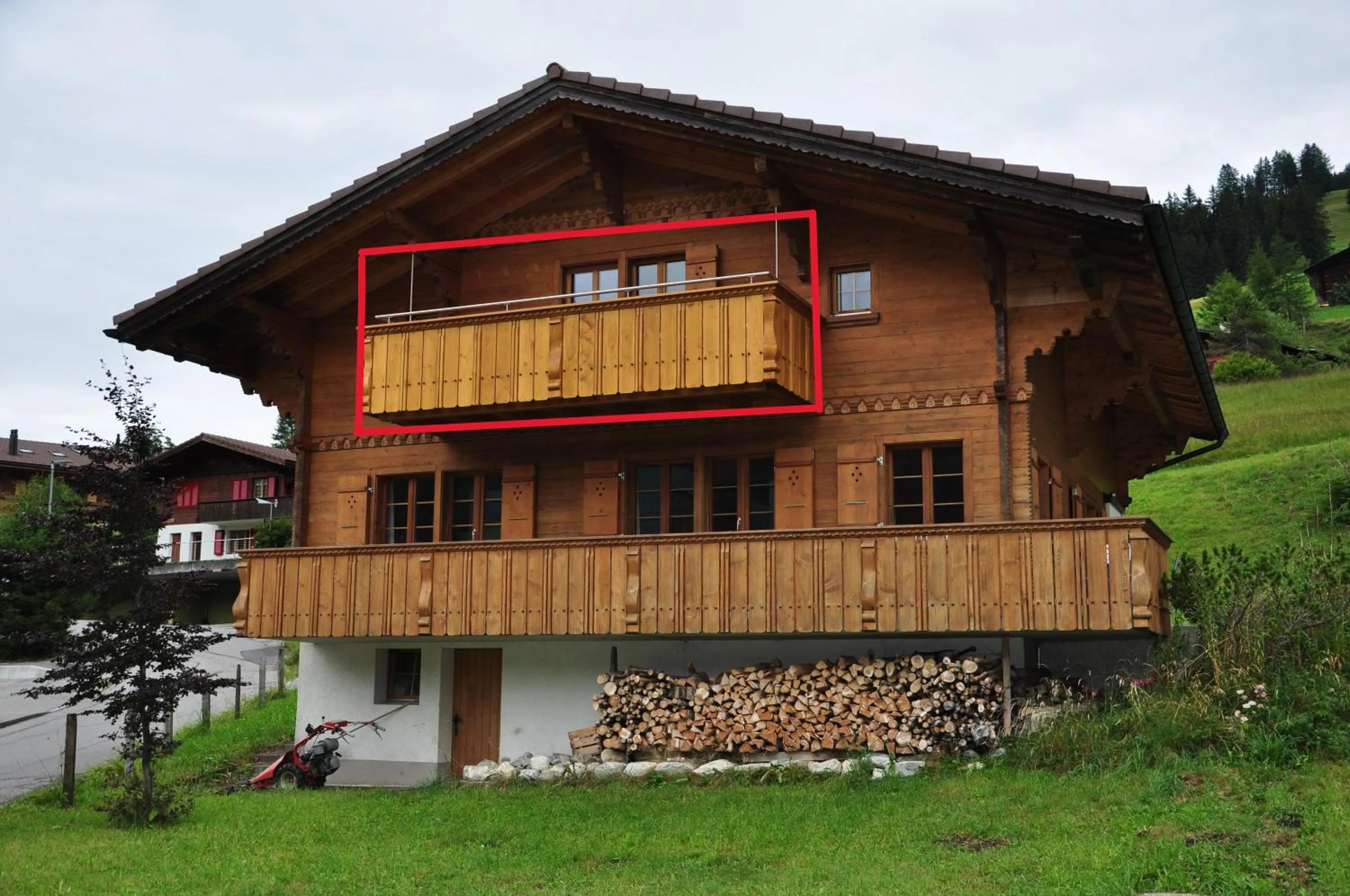 Property building in Ferienwohnungen Hotel Alpina